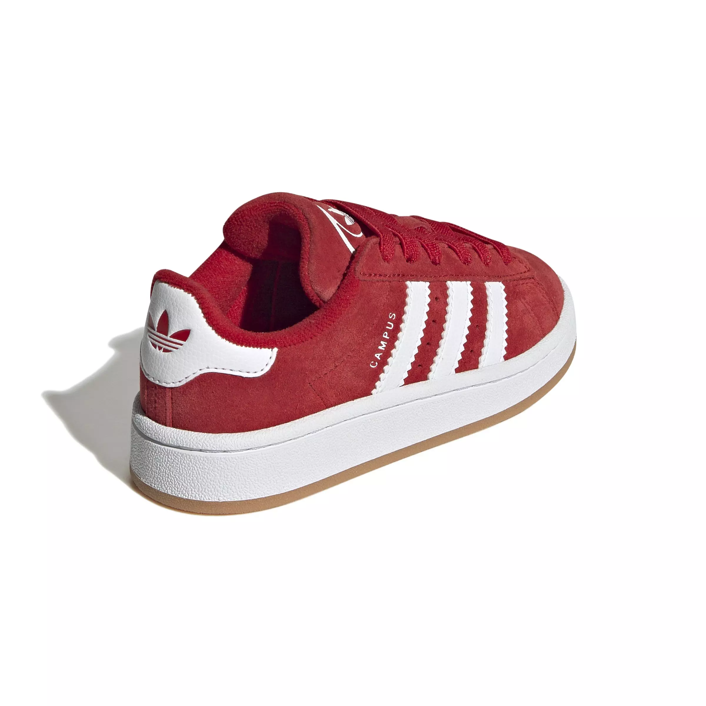 adidas Originals Campus 00s Elastic Lace "Better Scarlet/White/Better Scarlet" Preschool Boys' Shoe - SCARLET/WHITE/SCARLET