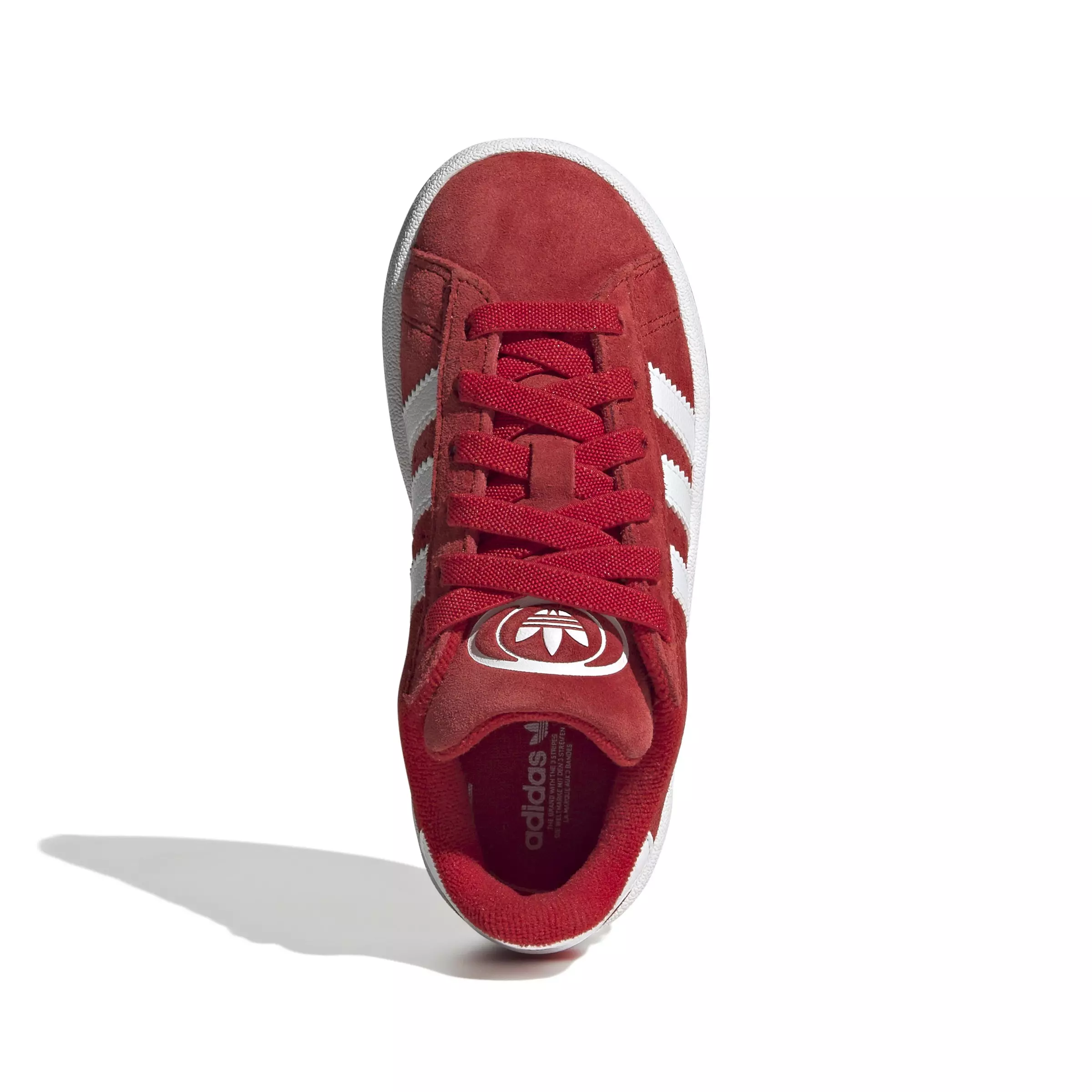 adidas Originals Campus 00s Elastic Lace "Better Scarlet/White/Better Scarlet" Preschool Boys' Shoe - SCARLET/WHITE/SCARLET