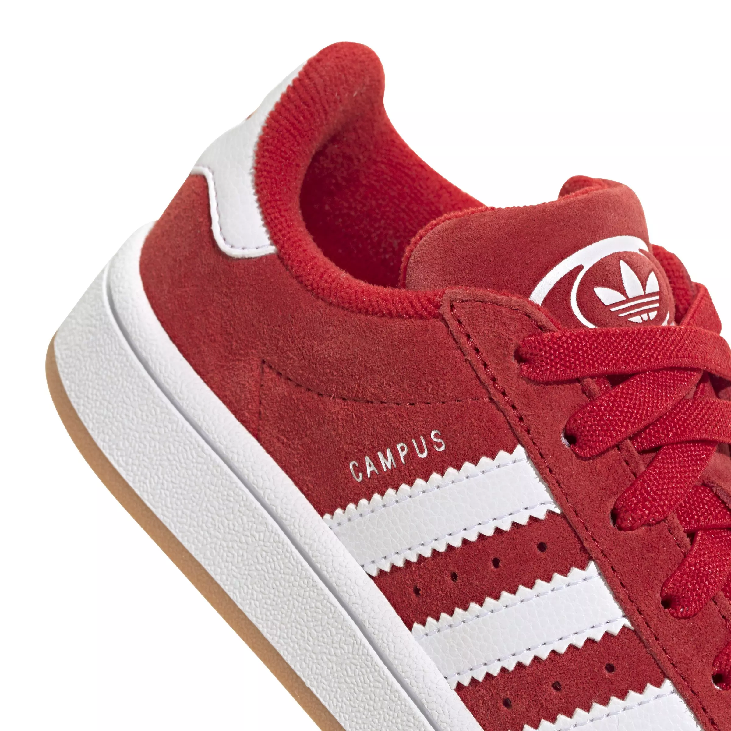 adidas Originals Campus 00s Elastic Lace "Better Scarlet/White/Better Scarlet" Preschool Boys' Shoe - SCARLET/WHITE/SCARLET