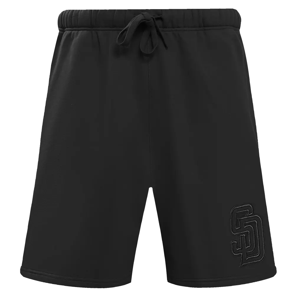 Pro Standard Men's MLB San Diego Padres Neutral Short - Black - BLACK