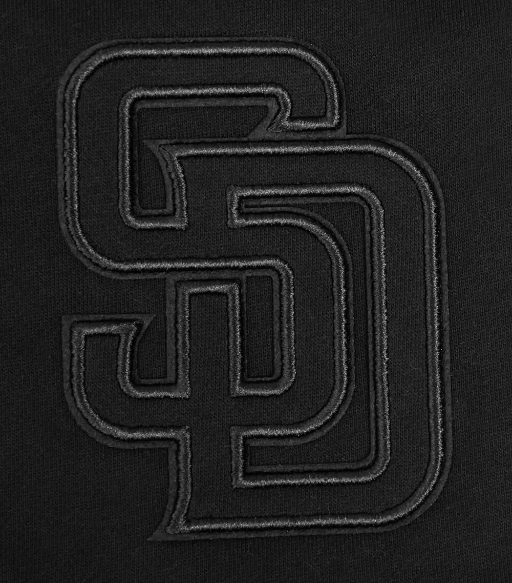 Pro Standard Men's MLB San Diego Padres Neutral Short - Black - BLACK