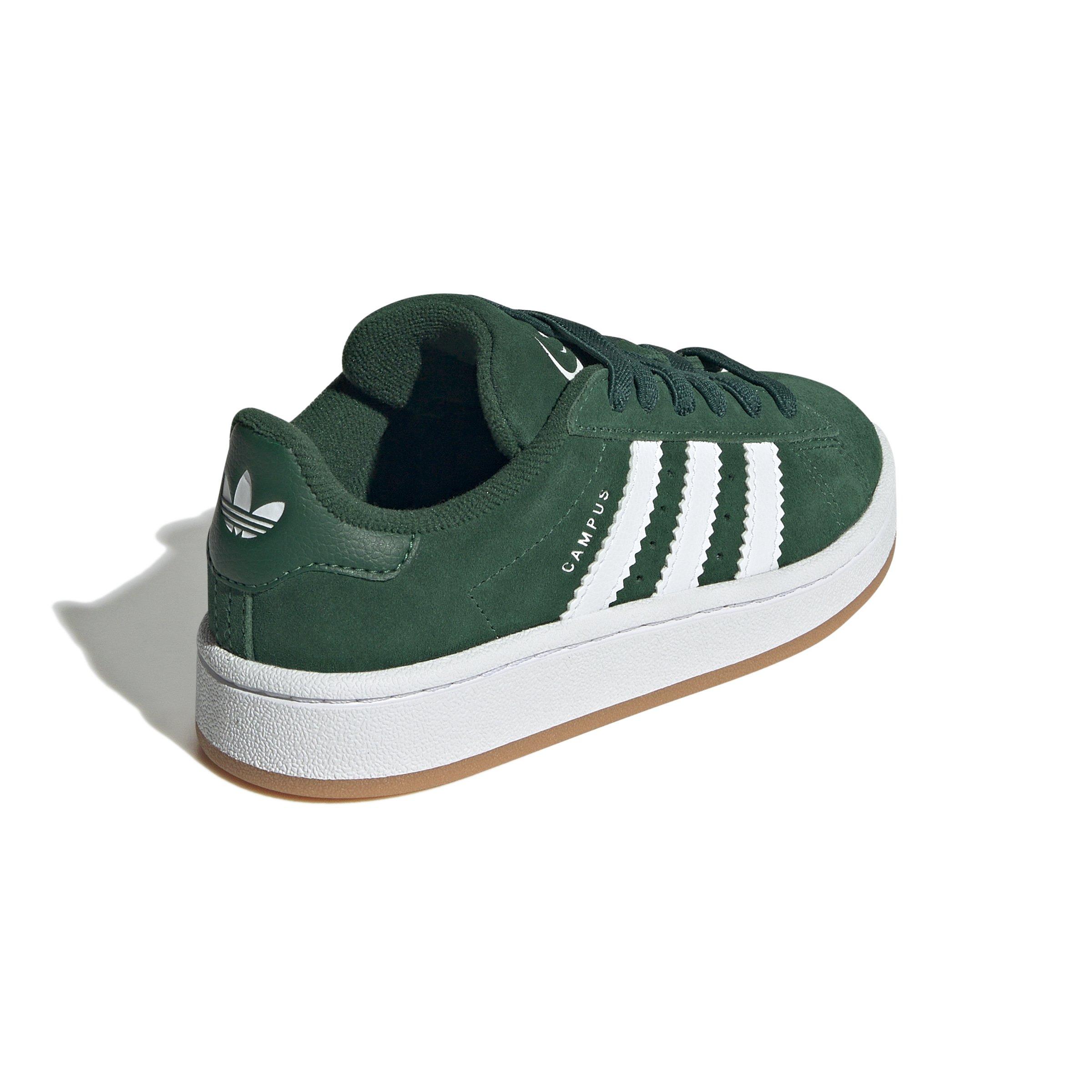 adidas Originals Campus 00s Elastic Lace Preschool Boys' "Dark Green/Ftwr White/Gum 2" Shoe