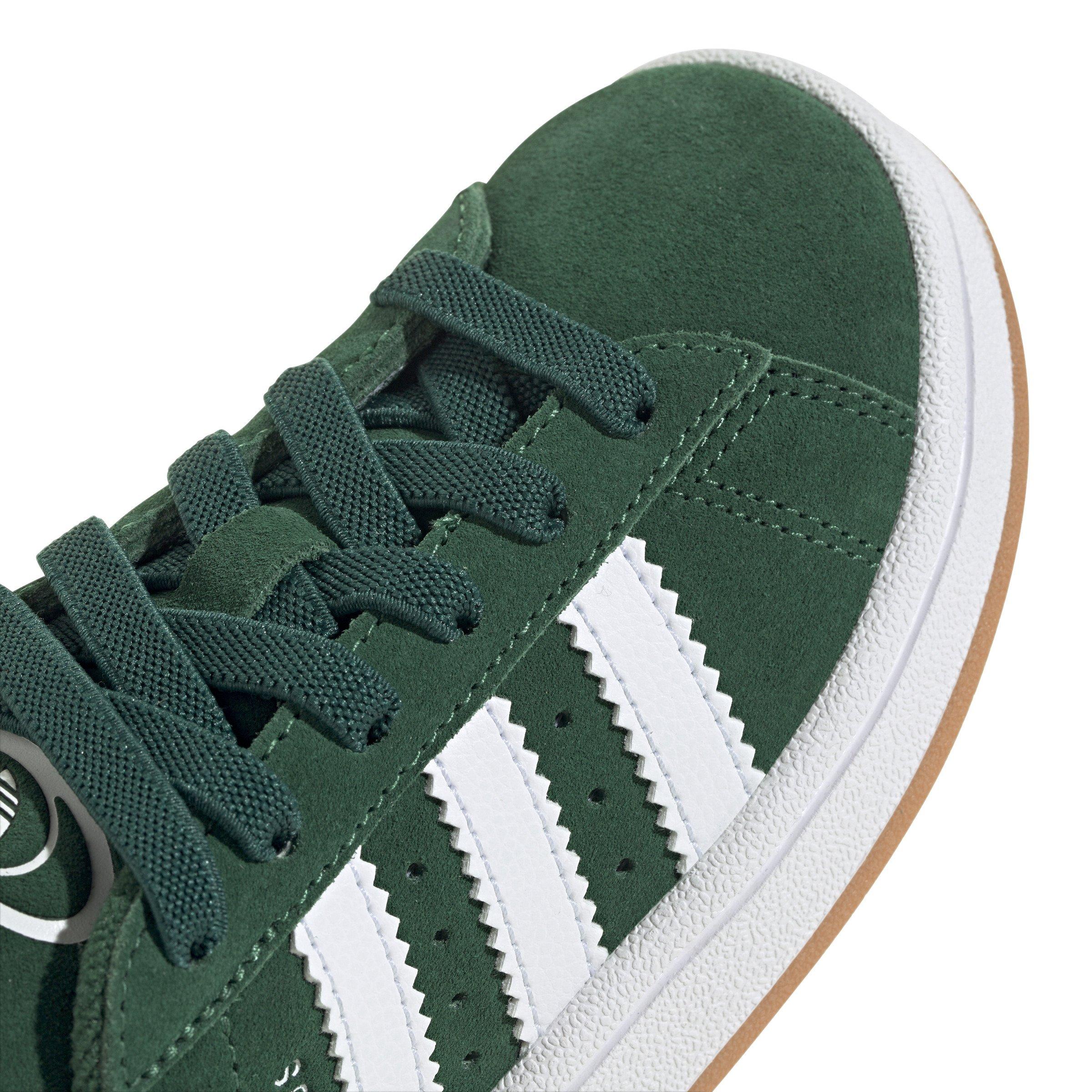 adidas Originals Campus 00s Elastic Lace Preschool Boys' "Dark Green/Ftwr White/Gum 2" Shoe