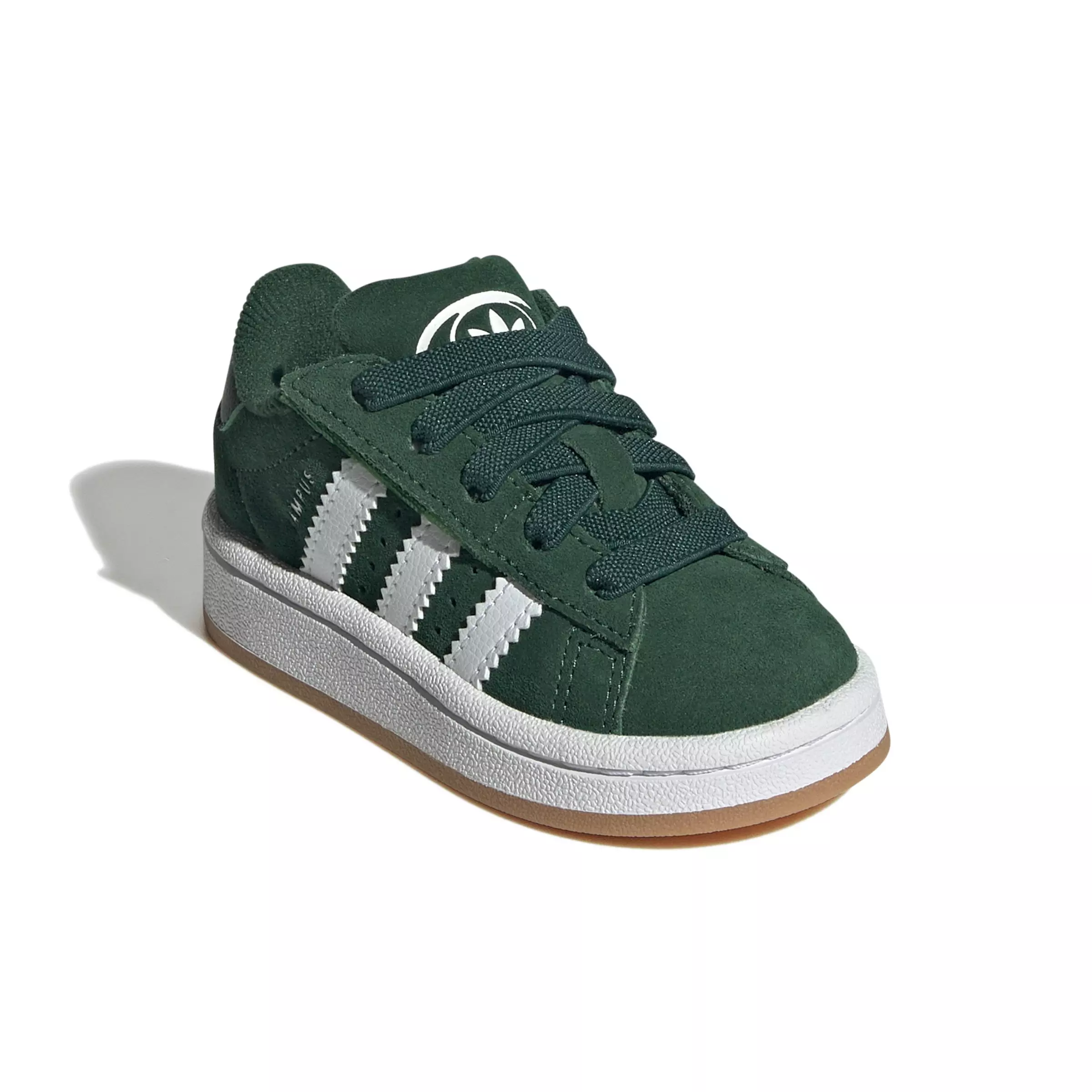 adidas Originals Campus 00s Comfort Closure "Dark Green/Ftwr White/Gum 2" Infant Boys' Shoe - DK GREEN/WHITE/GUM
