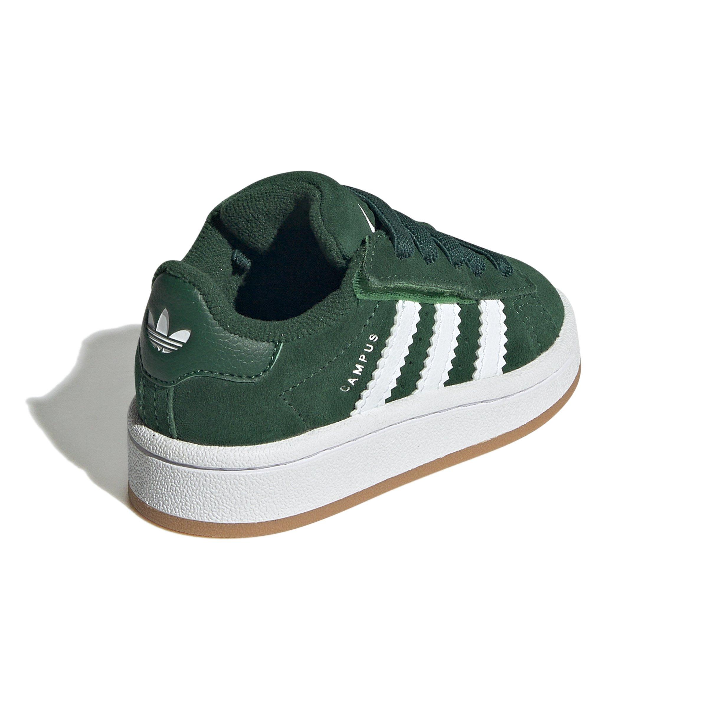adidas Originals Campus 00s Comfort Closure Infant Boys' "Dark Green/Ftwr White/Gum 2" Shoe