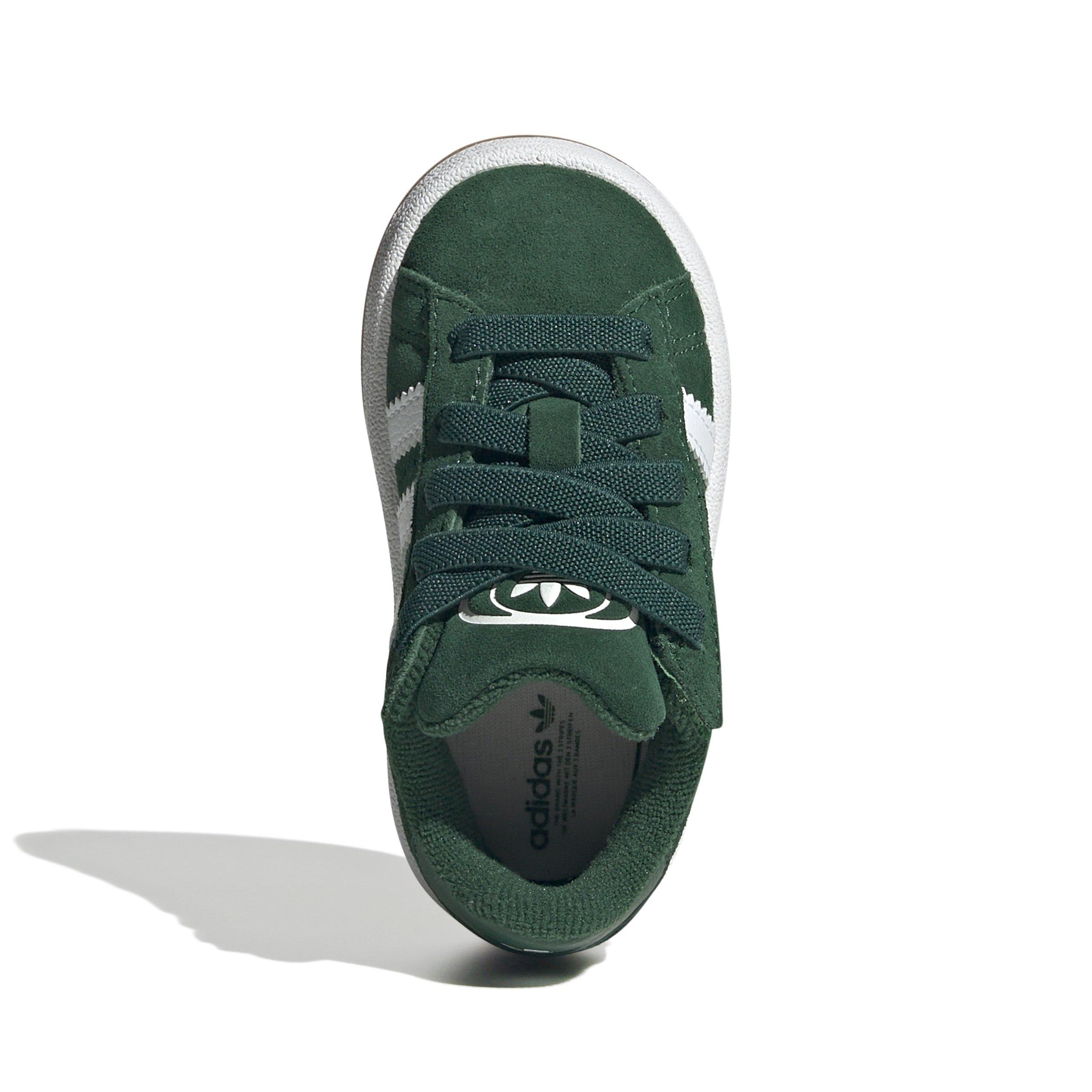 adidas Originals Campus 00s Comfort Closure Infant Boys' "Dark Green/Ftwr White/Gum 2" Shoe