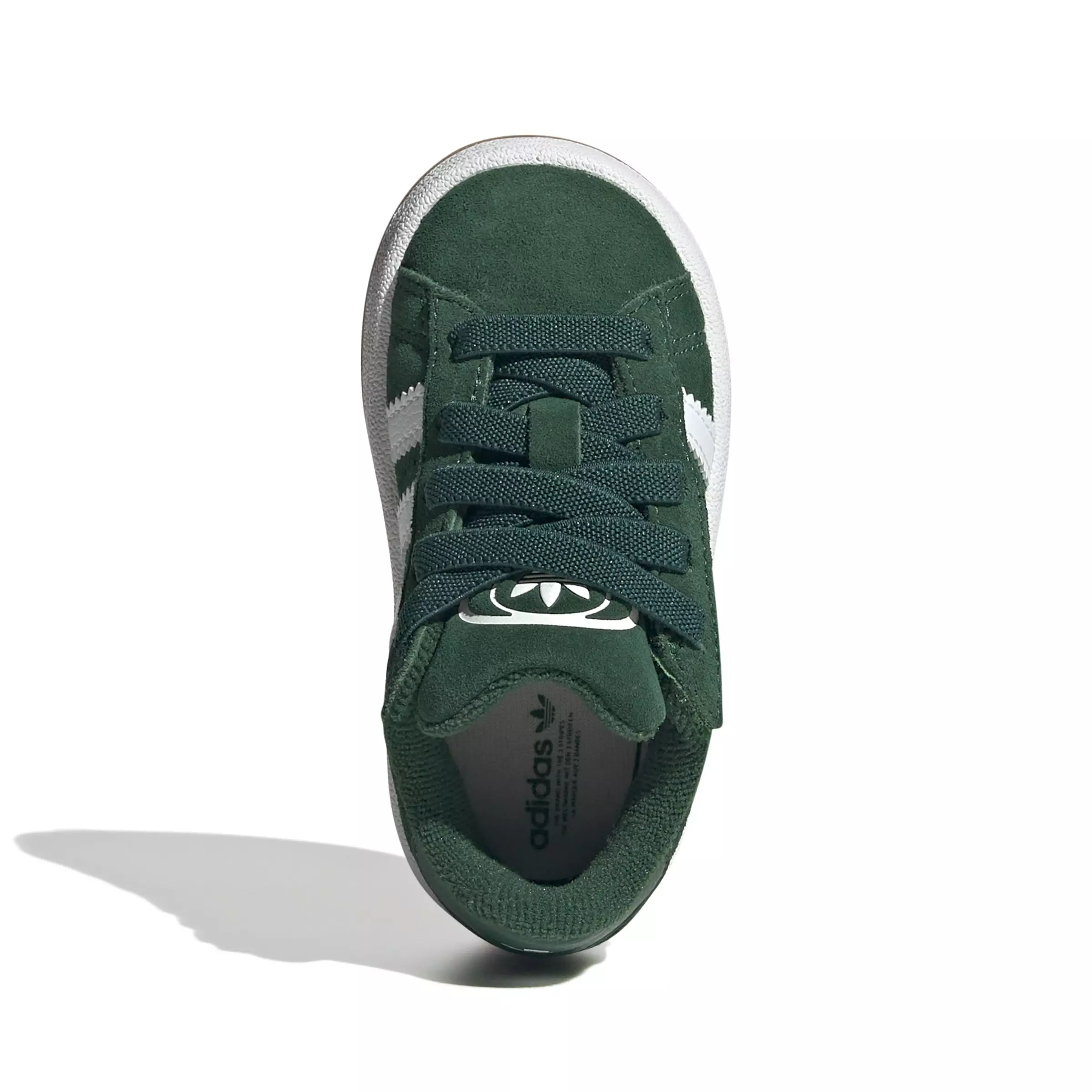 adidas Originals Campus 00s Comfort Closure "Dark Green/Ftwr White/Gum 2" Infant Boys' Shoe - DK GREEN/WHITE/GUM