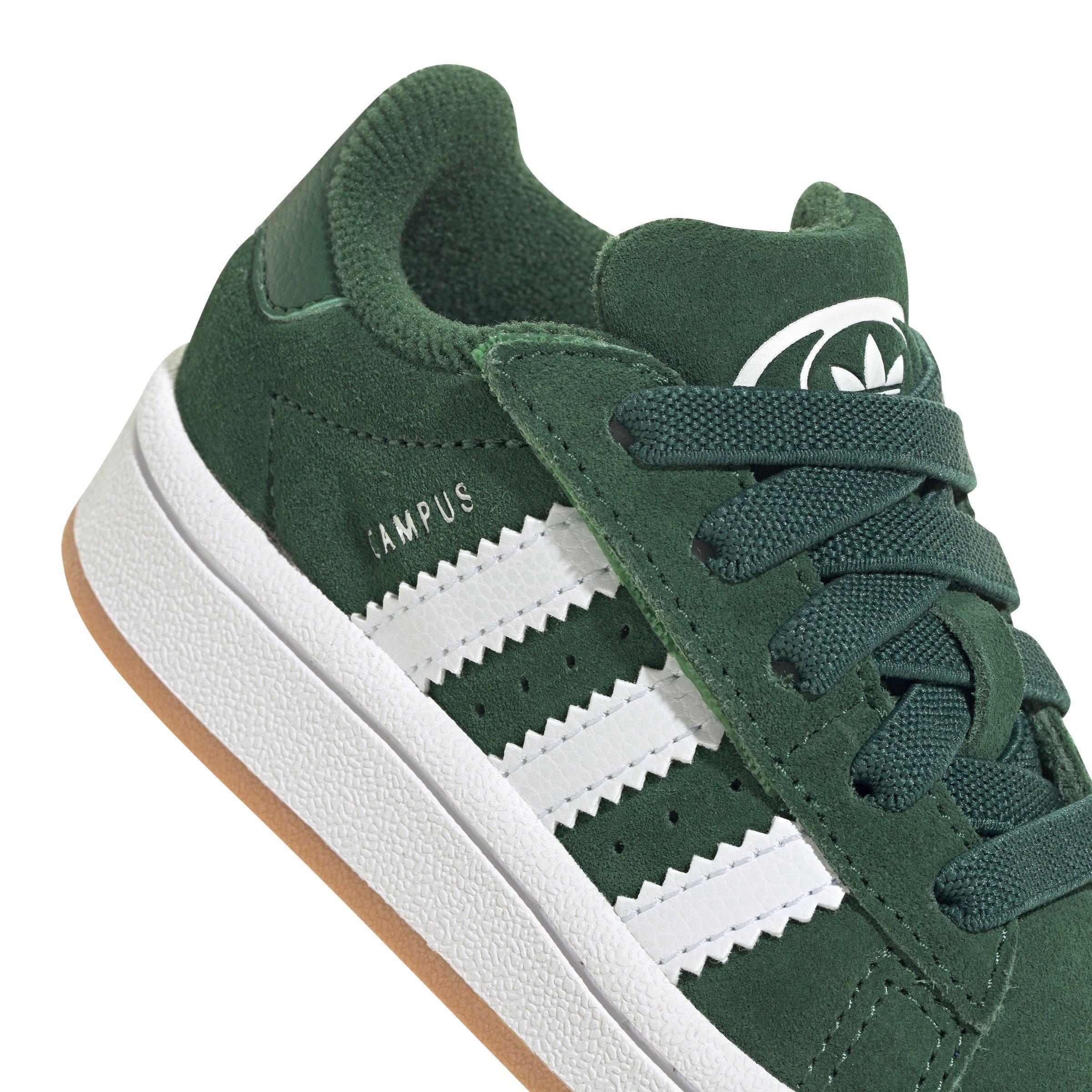 adidas Originals Campus 00s Comfort Closure Infant Boys' "Dark Green/Ftwr White/Gum 2" Shoe