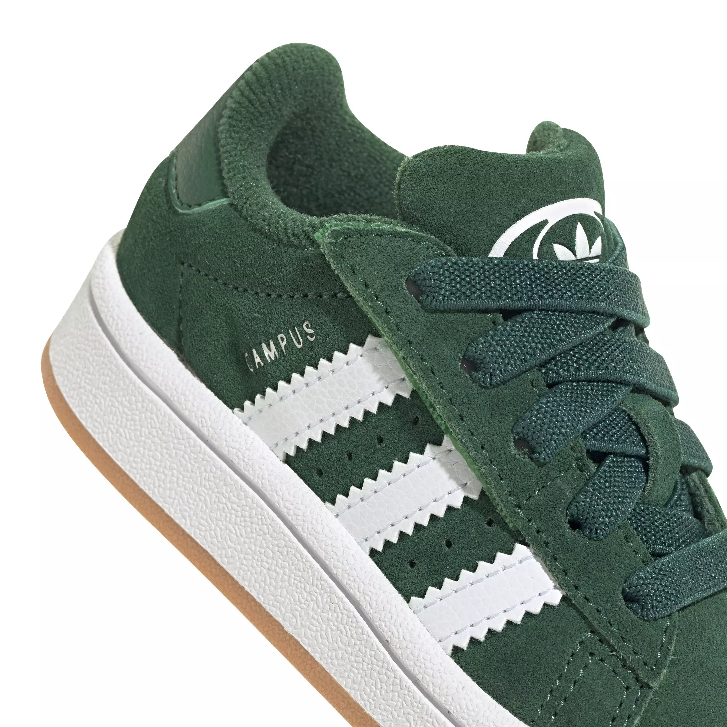 adidas Originals Campus 00s Comfort Closure "Dark Green/Ftwr White/Gum 2" Infant Boys' Shoe - DK GREEN/WHITE/GUM