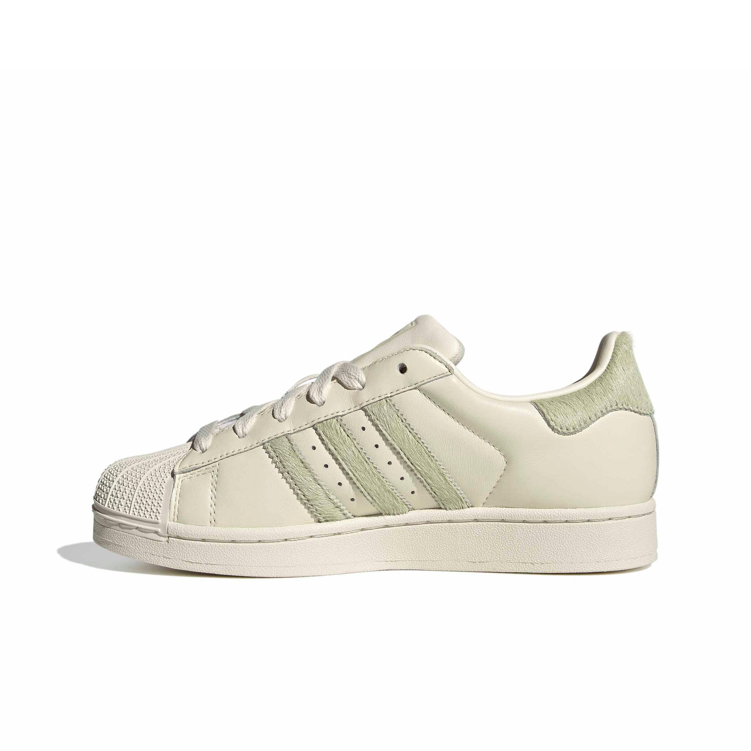 adidas Originals Superstar II "Off White/Linen Green/Gold Metallic" Women's Shoe - OFF WHITE/GREEN/GOLD Thumbnail View 2