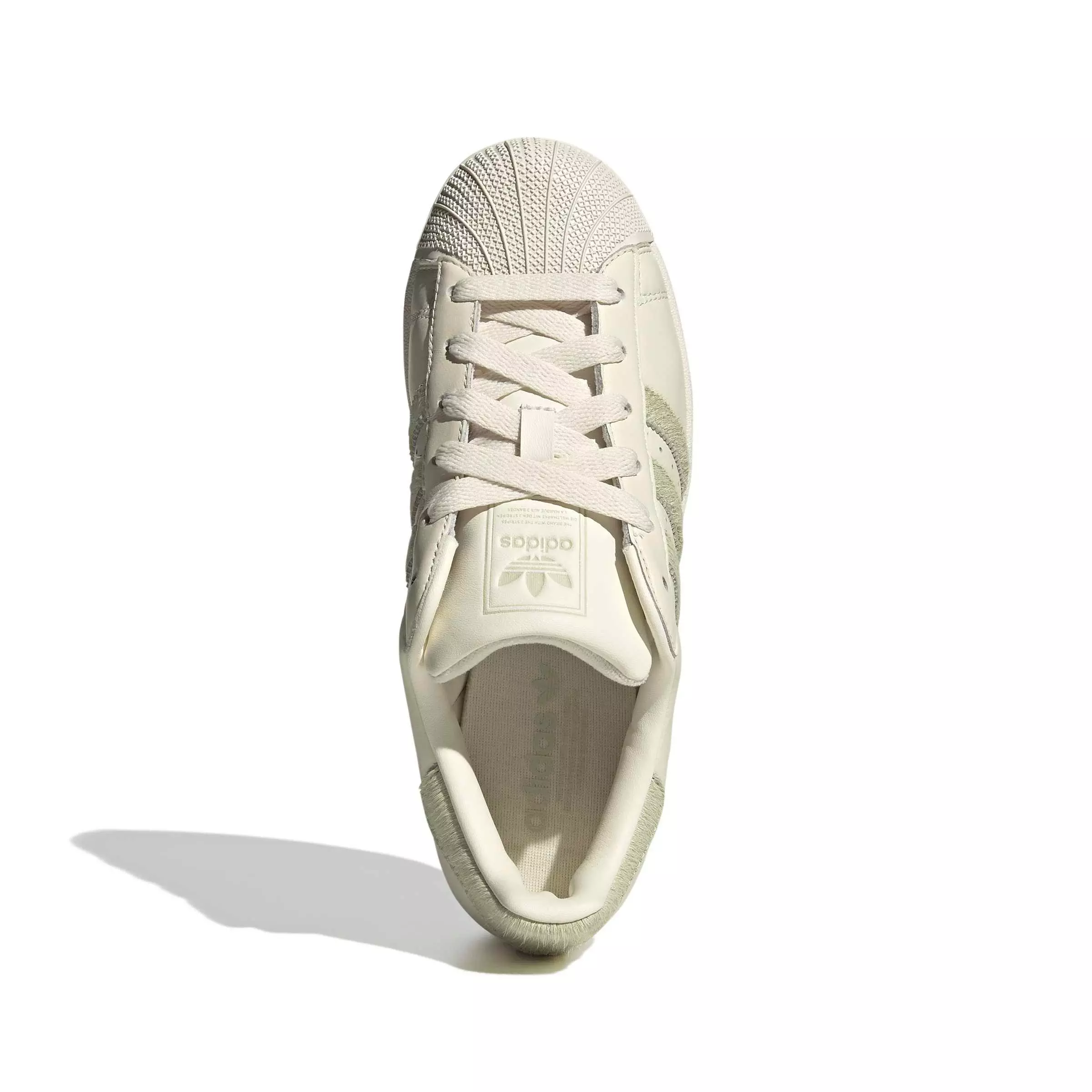 adidas Originals Superstar II "Off White/Linen Green/Gold Metallic" Women's Shoe - OFF WHITE/GREEN/GOLD