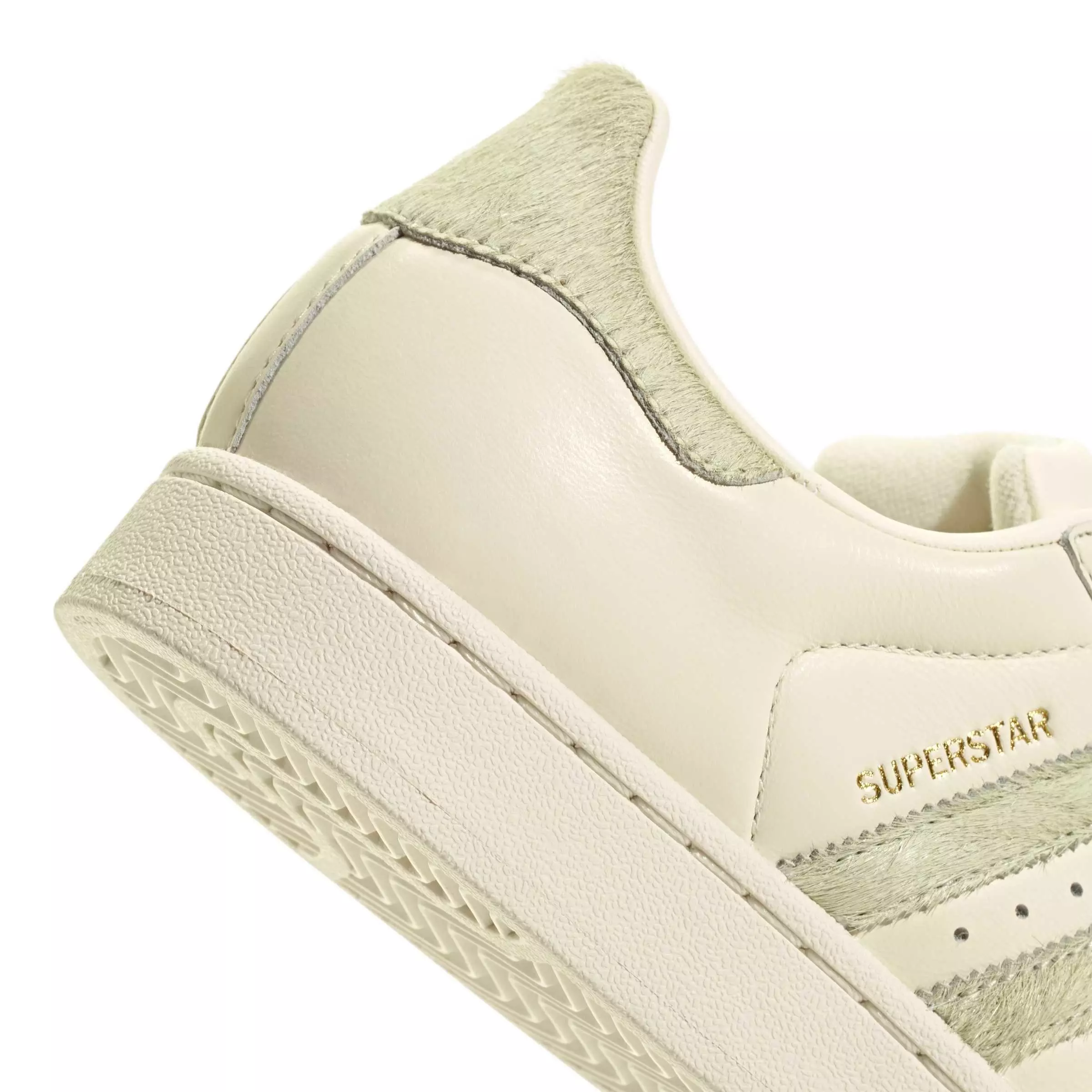 adidas Originals Superstar II "Off White/Linen Green/Gold Metallic" Women's Shoe - OFF WHITE/GREEN/GOLD