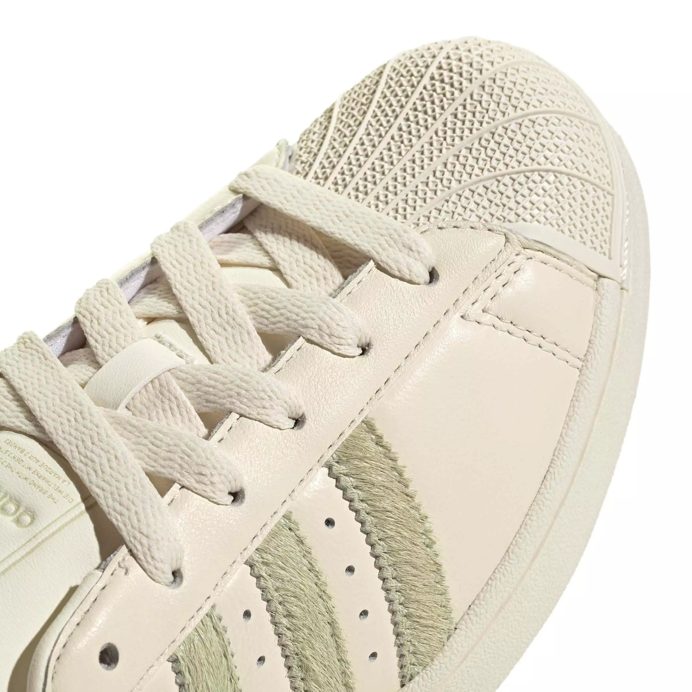 adidas Originals Superstar II "Off White/Linen Green/Gold Metallic" Women's Shoe - OFF WHITE/GREEN/GOLD