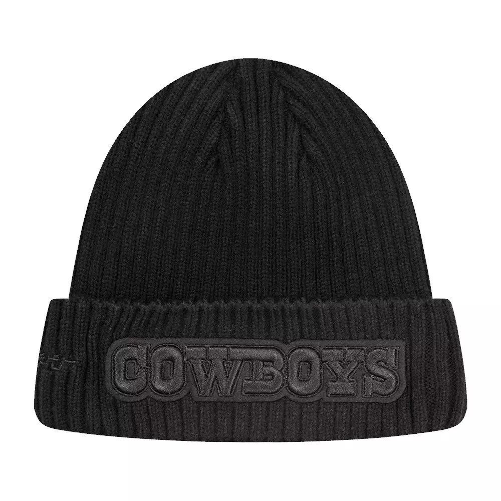 Pro Standard Men's NFL Dallas Cowboys Beanie - Black - BLACK