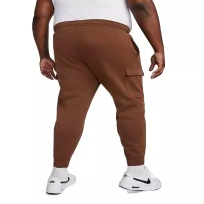 Nike Men's Sportswear Club Cargo BB Pants-Brown - BROWN