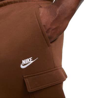 Nike Men's Sportswear Club Cargo BB Pants-Brown - BROWN Thumbnail View 8