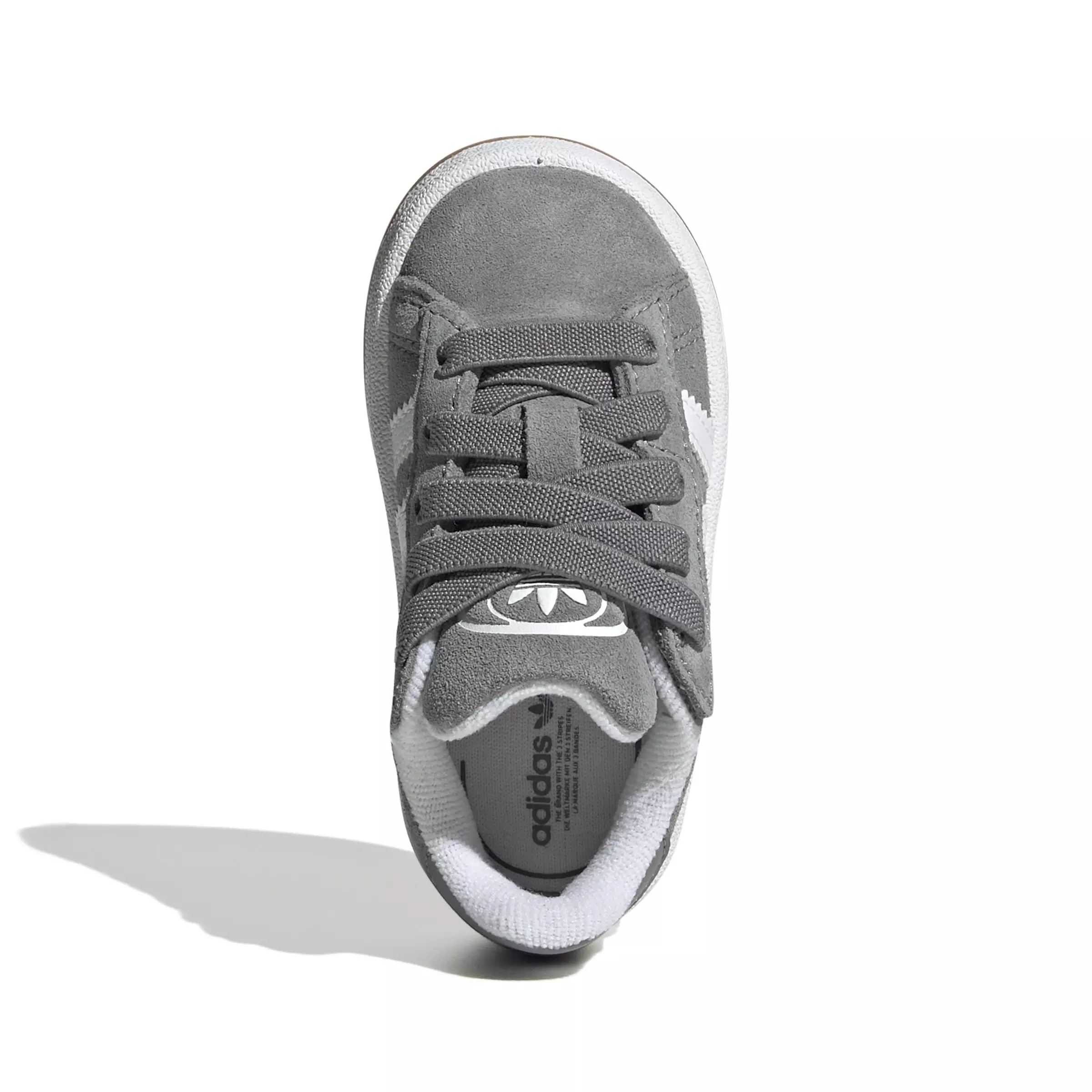 adidas Originals Campus 00s Comfort Closure "Grey Three/Ftwr White/Gum 2" Infant Boys' Shoe - GREY/WHITE/GUM