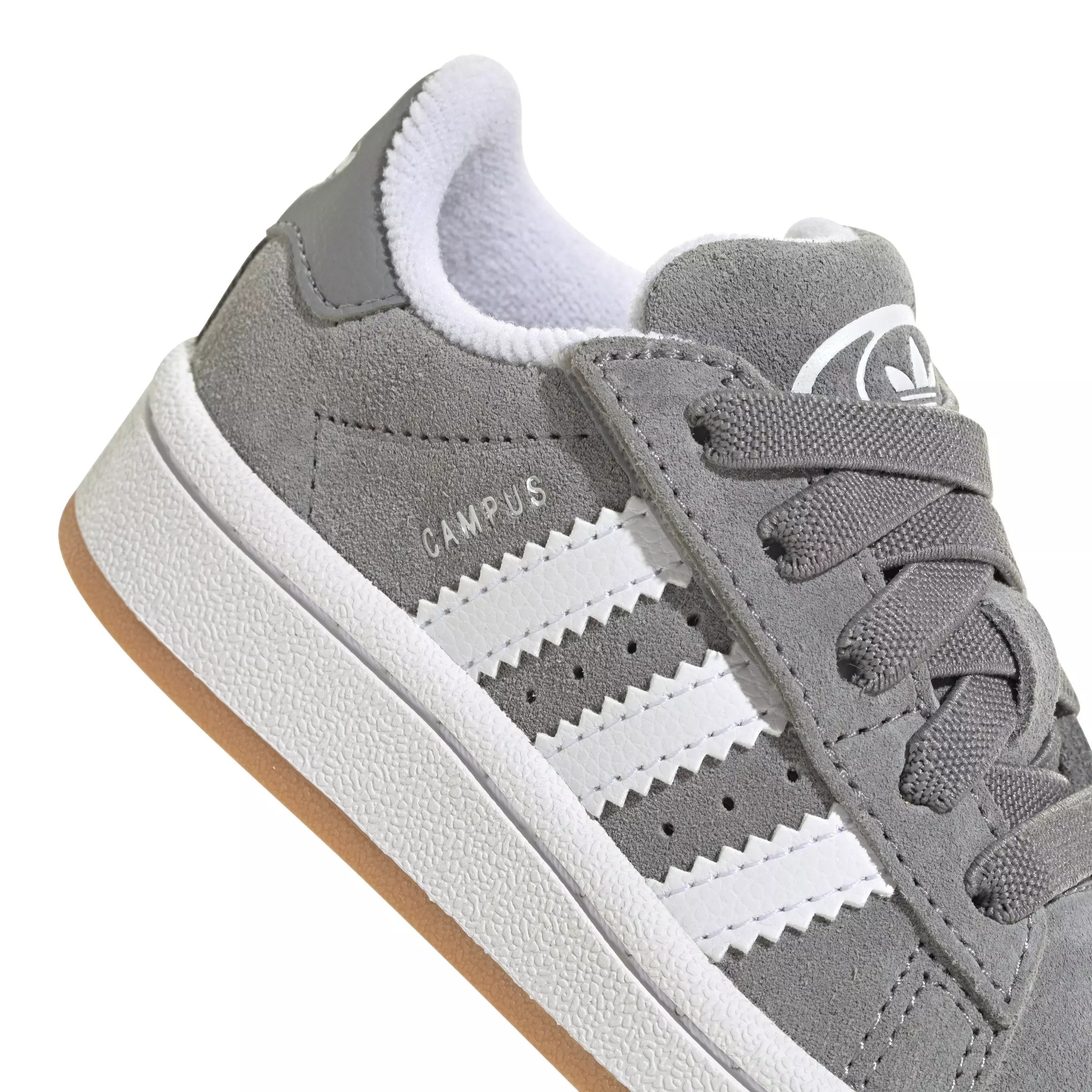 adidas Originals Campus 00s Comfort Closure "Grey Three/Ftwr White/Gum 2" Infant Boys' Shoe - GREY/WHITE/GUM