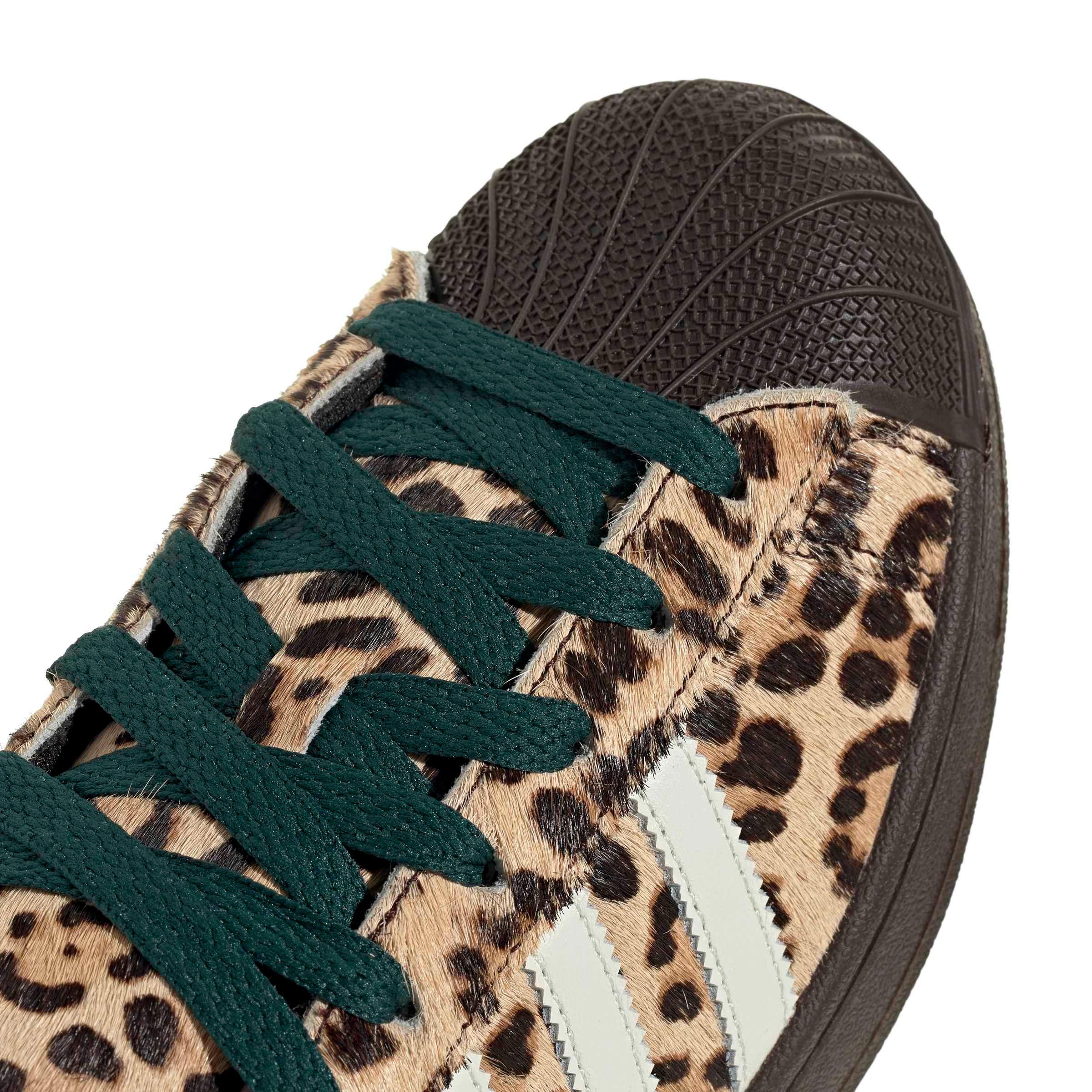 adidas Originals Superstar II Women's Leather Leopard Shoes