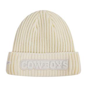 Pro Standard Men's NFL Dallas Cowboys Beanie - Eggshell - EGGSHELL