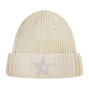 Pro Standard Men's NFL Dallas Cowboys Beanie - Eggshell - EGGSHELL