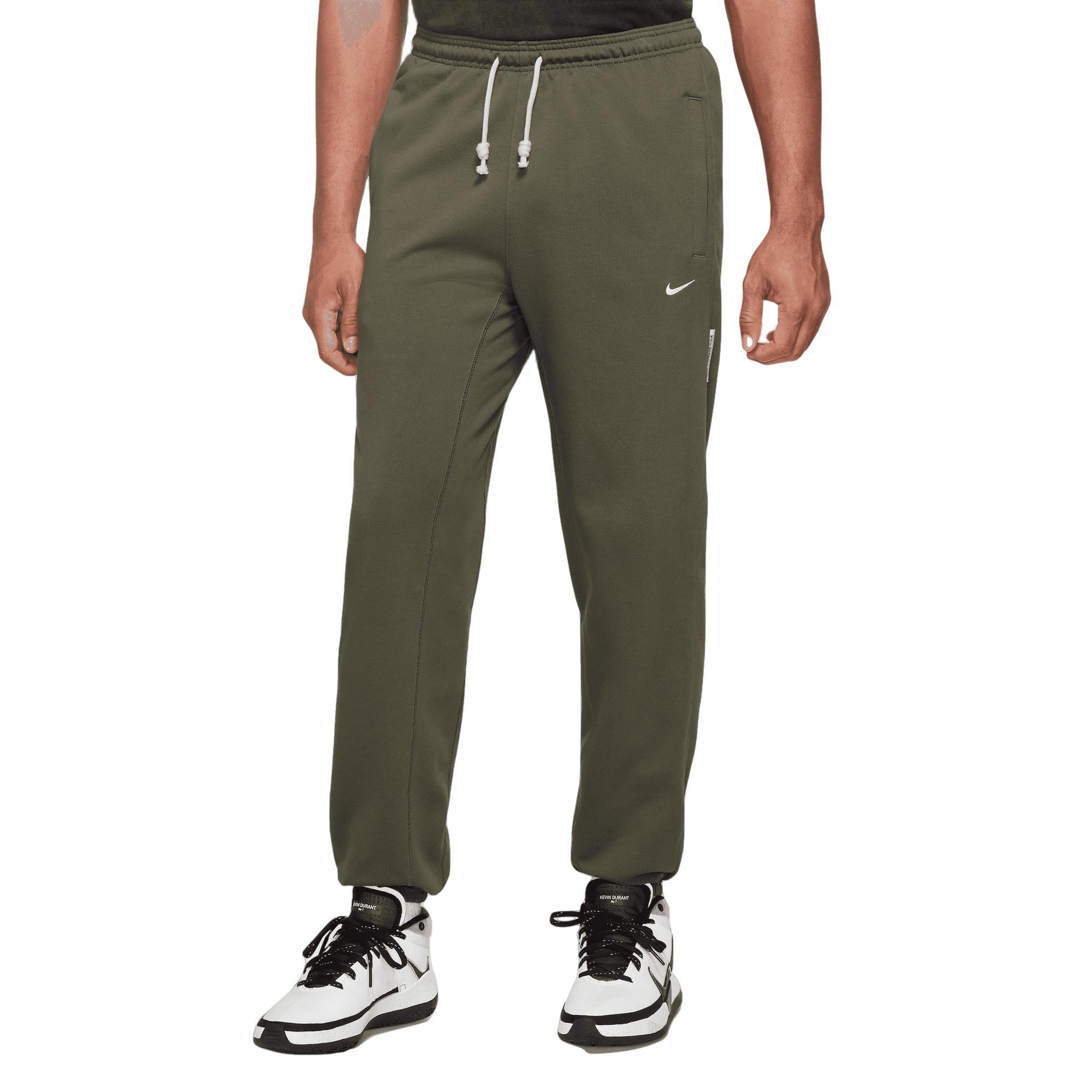 Nike Men's Dri-FIT Standard Issue Basketball Pants - OLIVE Thumbnail View 1