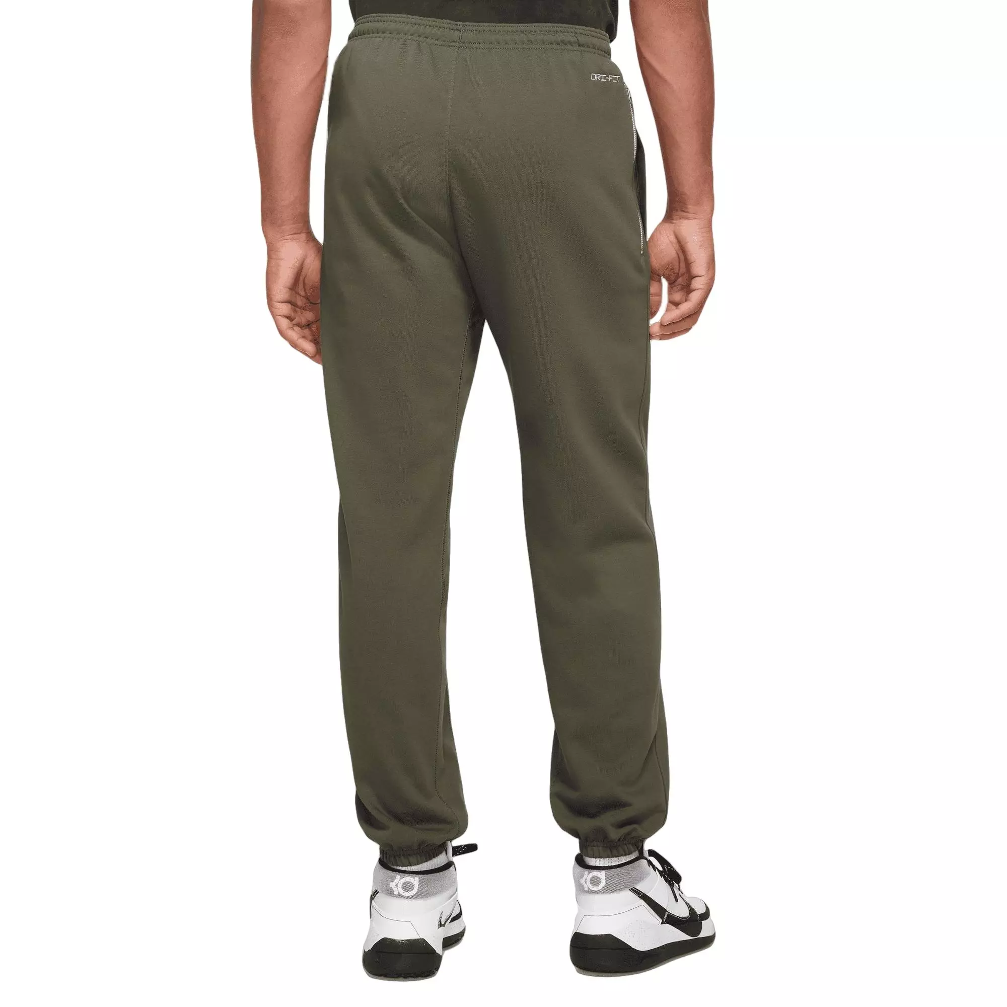 Nike Men's Dri-FIT Standard Issue Basketball Pants - OLIVE