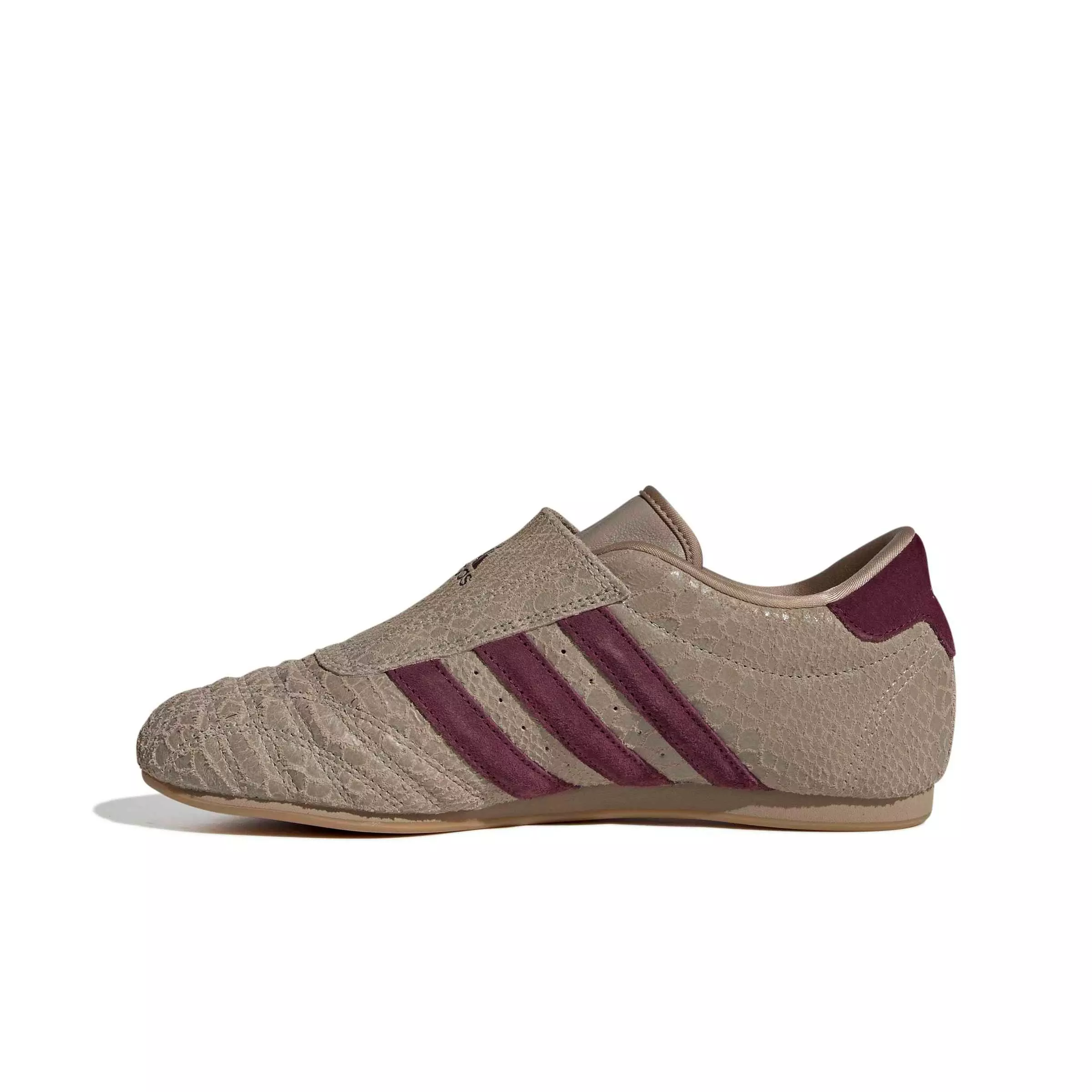 adidas Originals Taekwondo "Trace Khaki/Maroon/Gum 3" Women's Shoe - KHAKI/MAROON/GUM