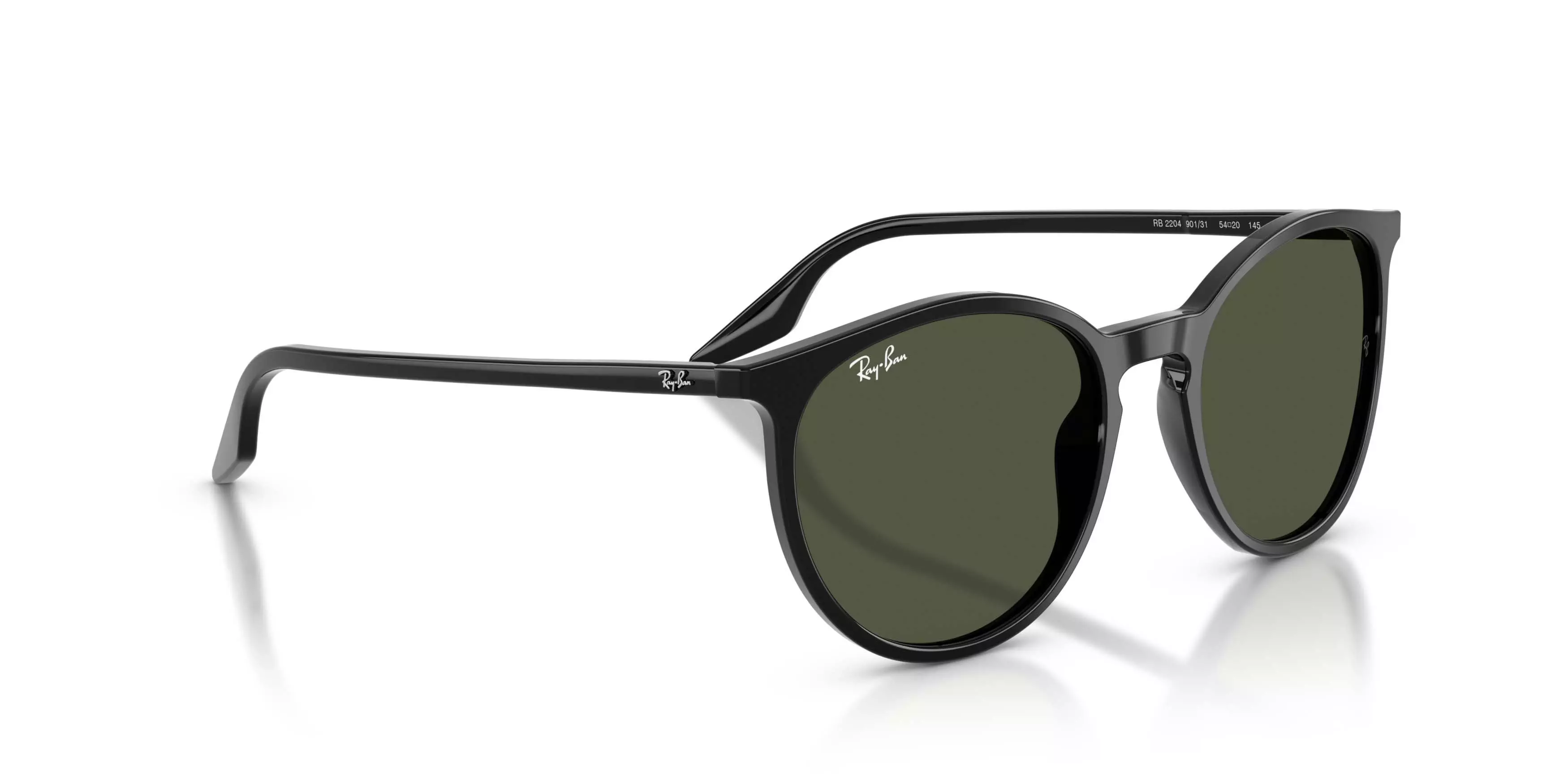 Ray-Ban RB2204 Dark Green Sunglasses - Black - BLACK/GREEN