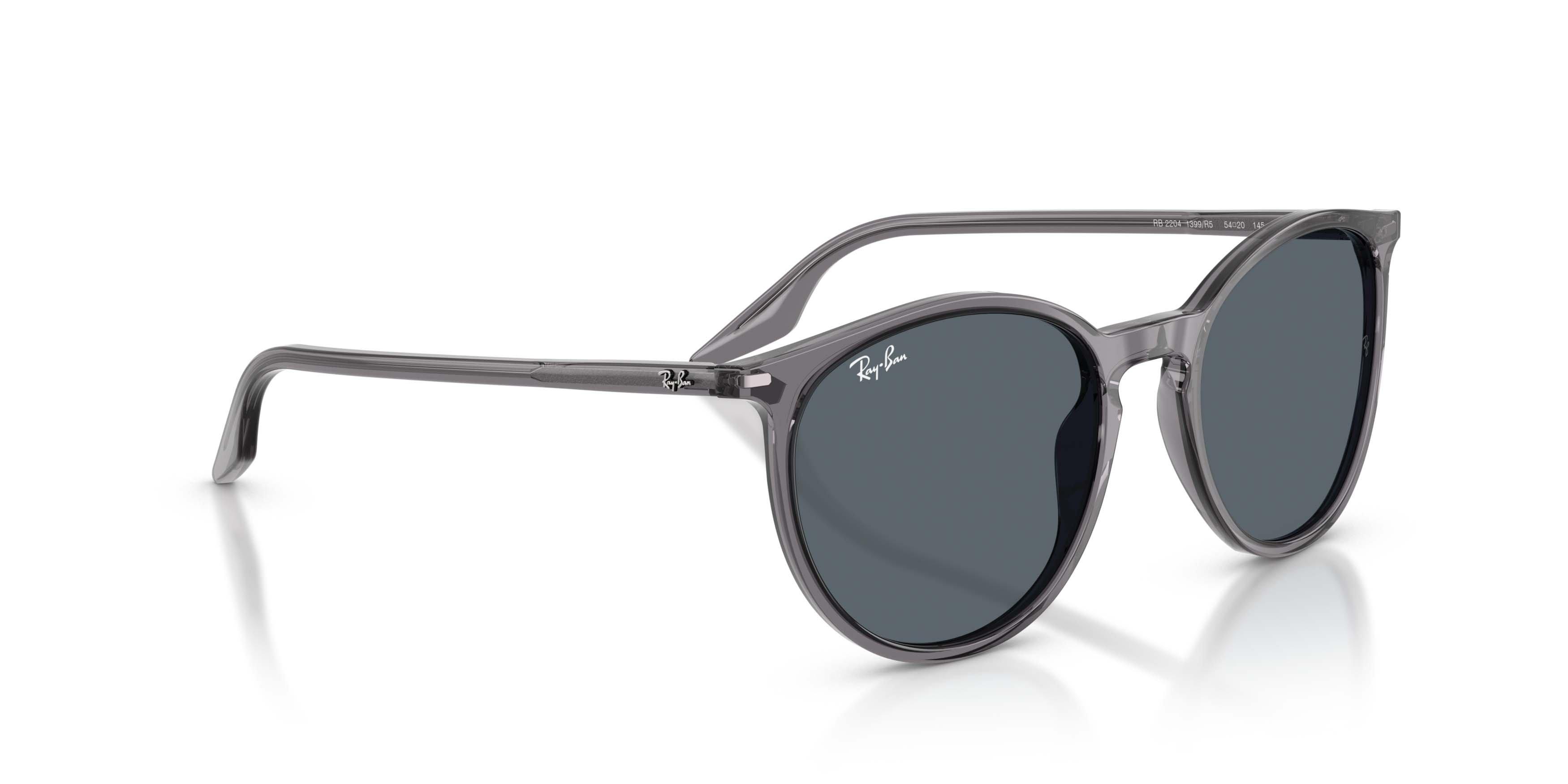 Ray-Ban RB2204 Blue Sunglasses - Transparent Grey - GREY/BLUE