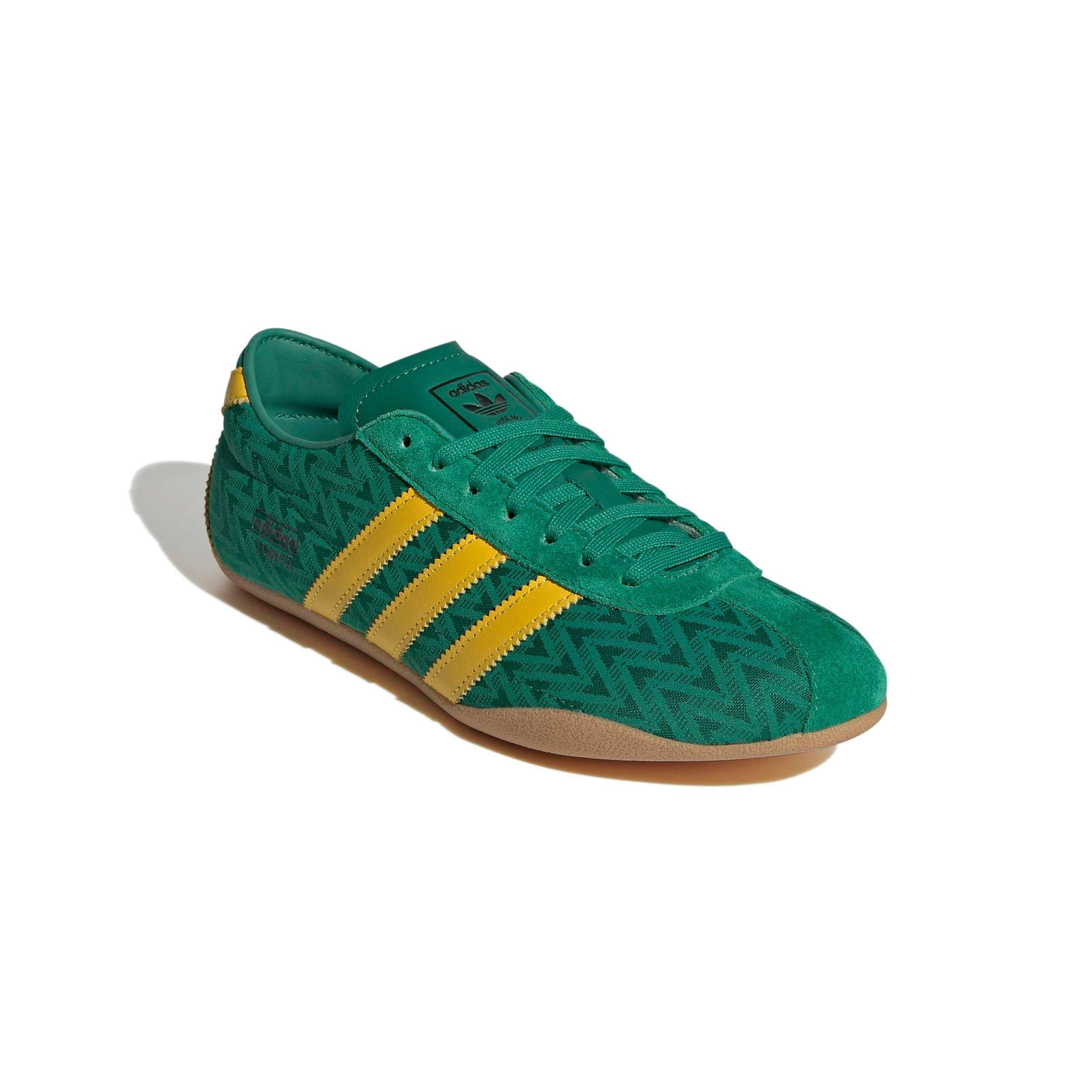 adidas Originals Tokyo "Bold Green/Eqt Yellow/Core Black" Women's Shoe - GREEN/YELLOW/BLACK Thumbnail View 3