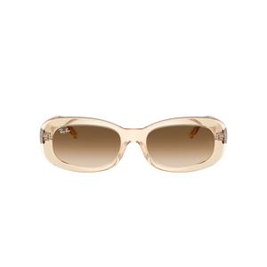 Ray-Ban RB2221 Clear Gradient Brown Sunglasses - Transparent Nude - BROWN