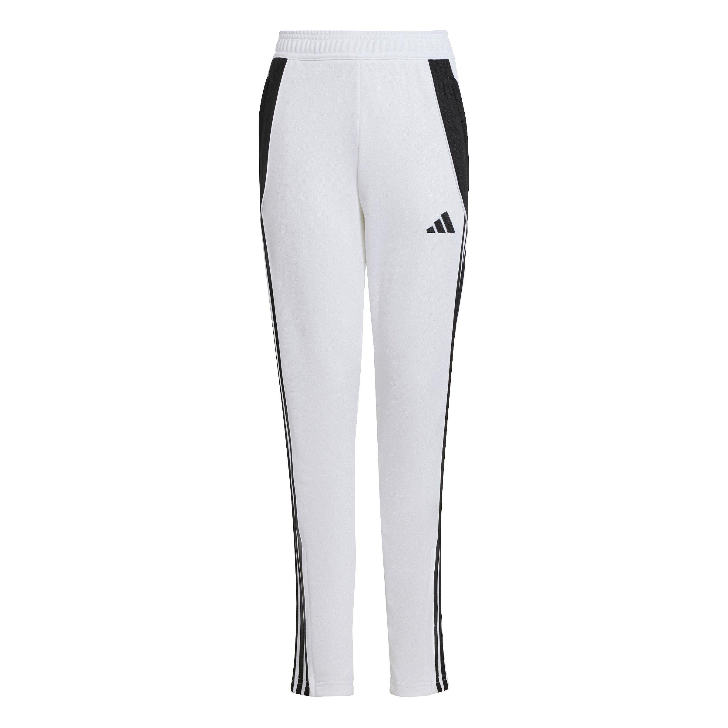 adidas Big Girls' Tiro24 Training Pants -White - WHITE