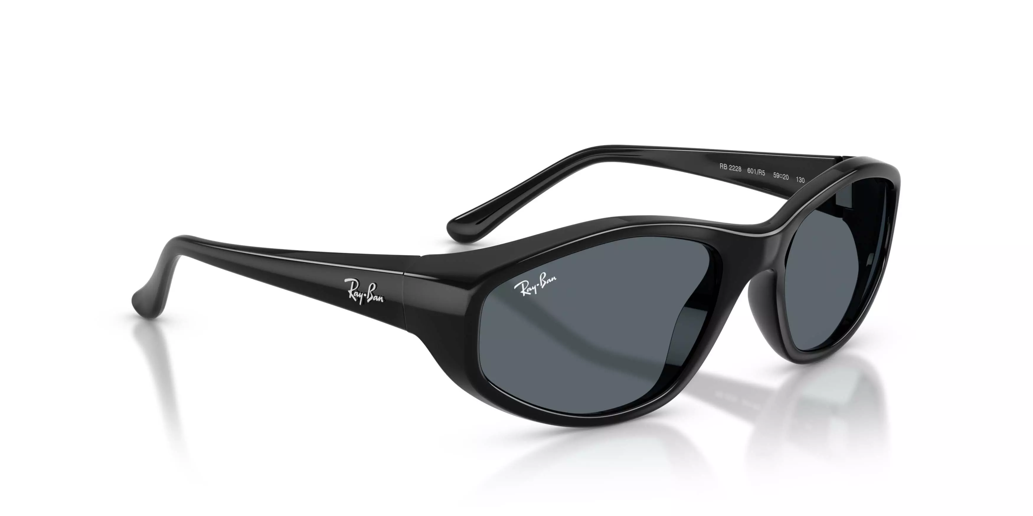 Ray-Ban RB2228 Blue Sunglasses - Black - BLACK/BLUE