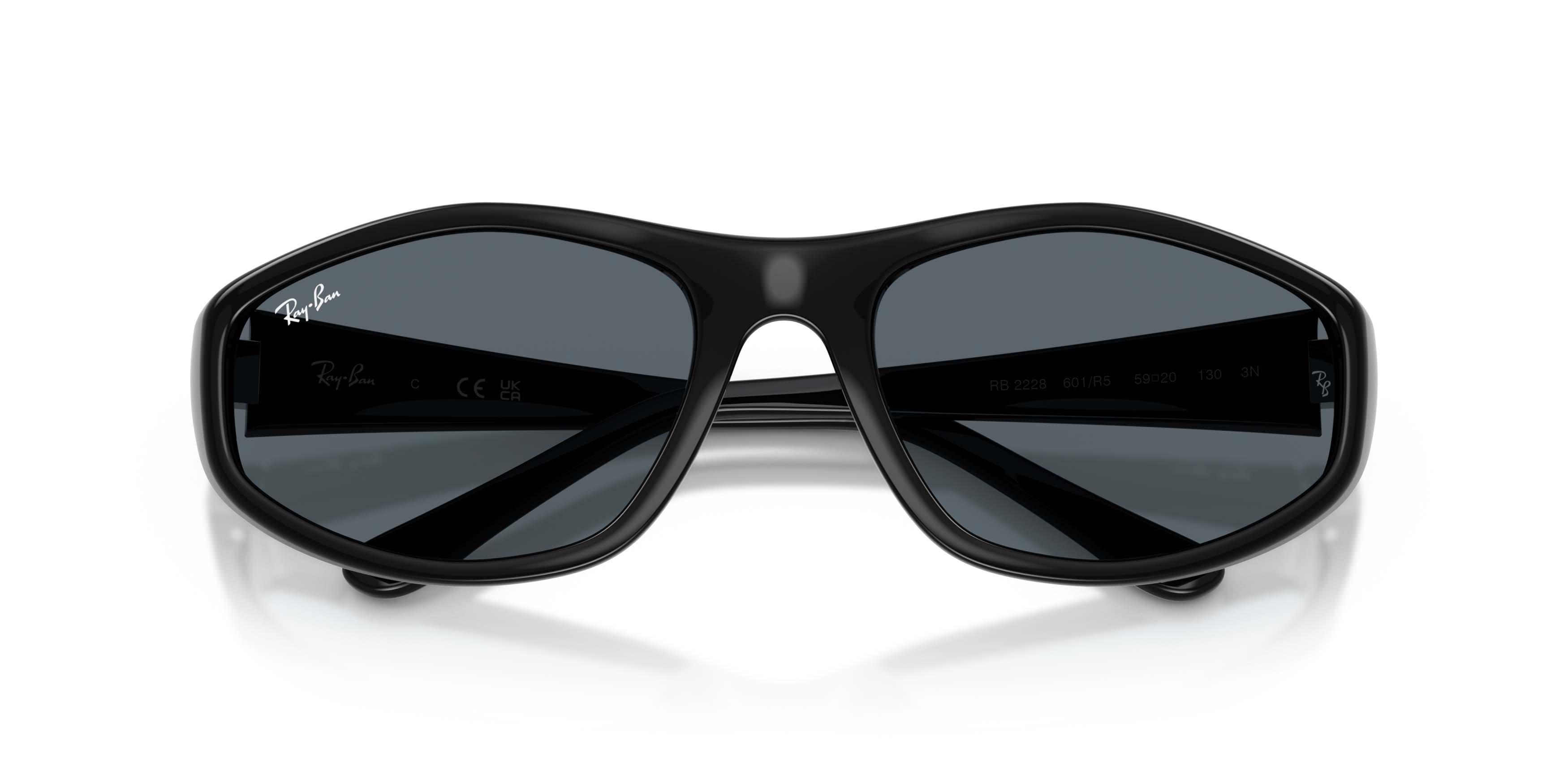 Ray-Ban RB2228 Blue Sunglasses - Black - BLACK/BLUE