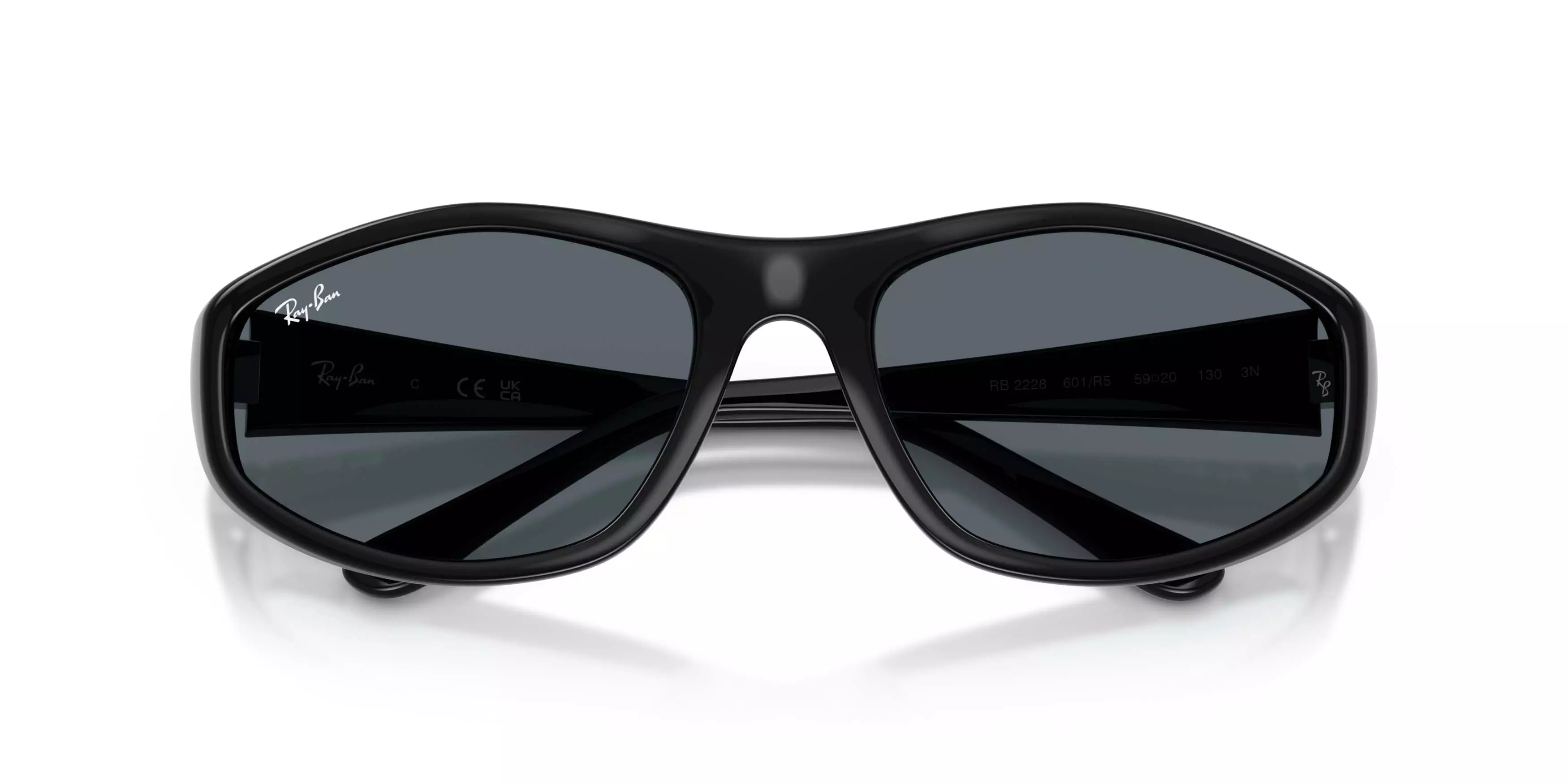 Ray-Ban RB2228 Blue Sunglasses - Black - BLACK/BLUE