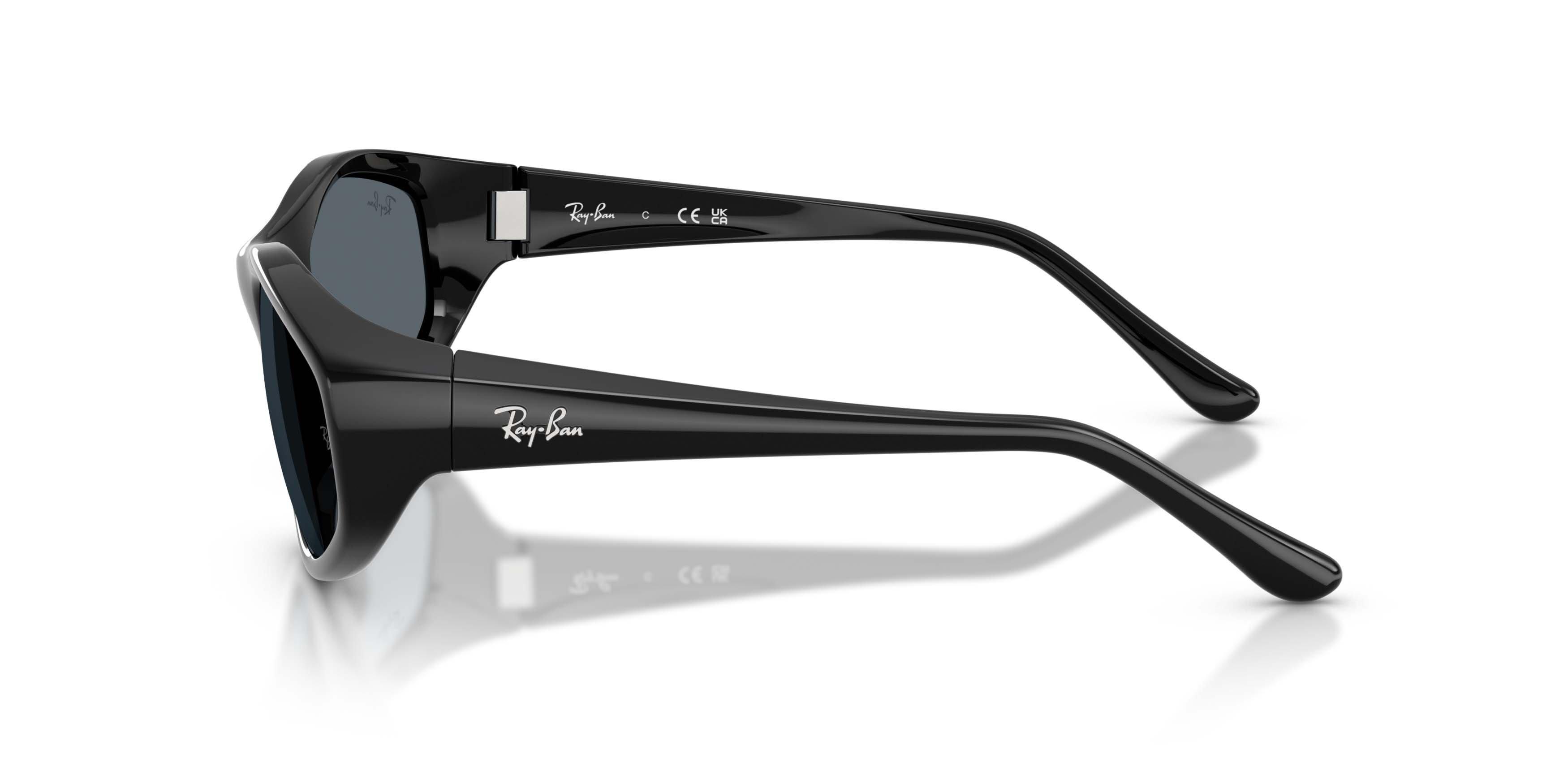 Ray-Ban RB2228 Blue Sunglasses - Black - BLACK/BLUE