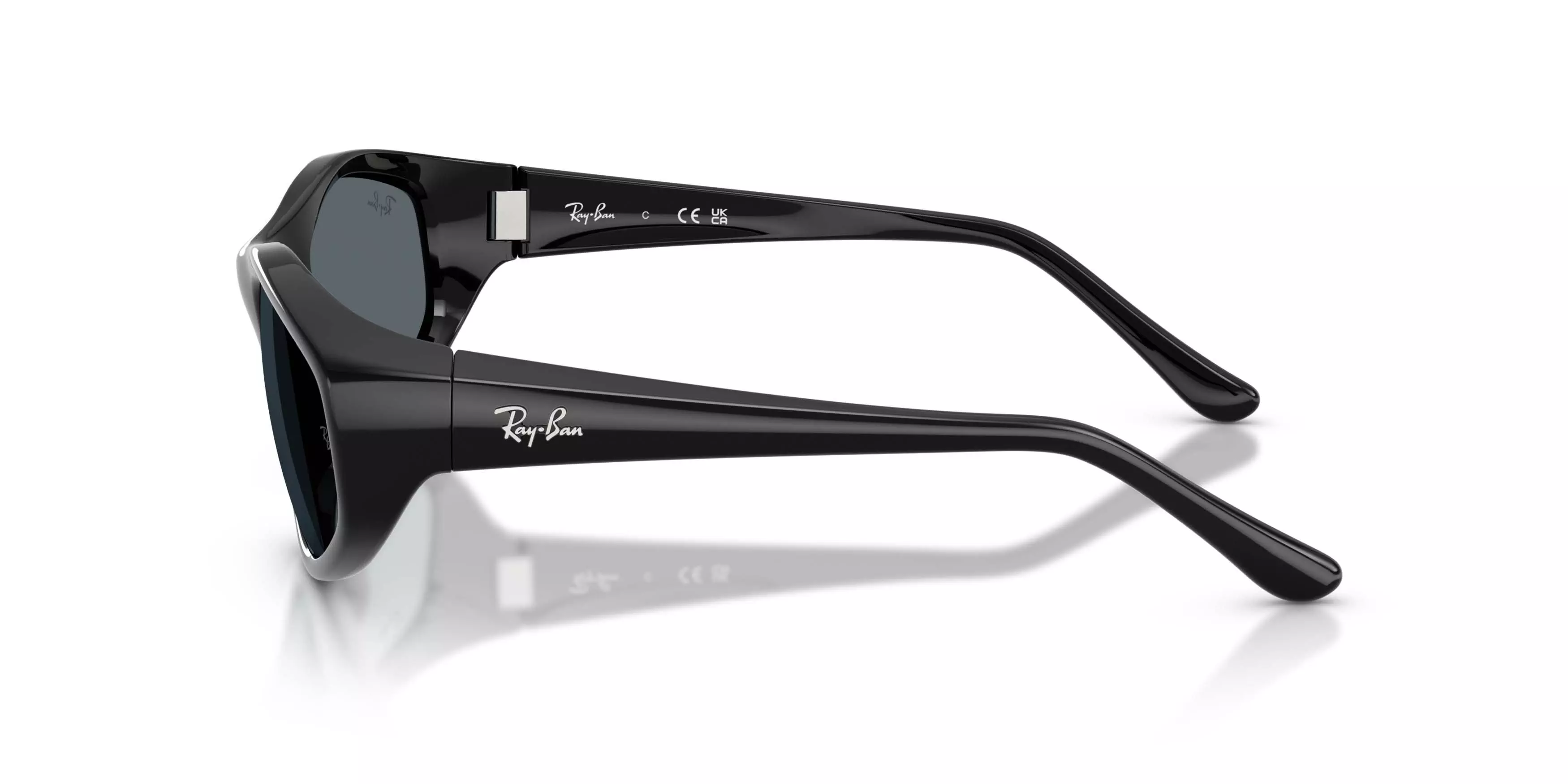 Ray-Ban RB2228 Blue Sunglasses - Black - BLACK/BLUE