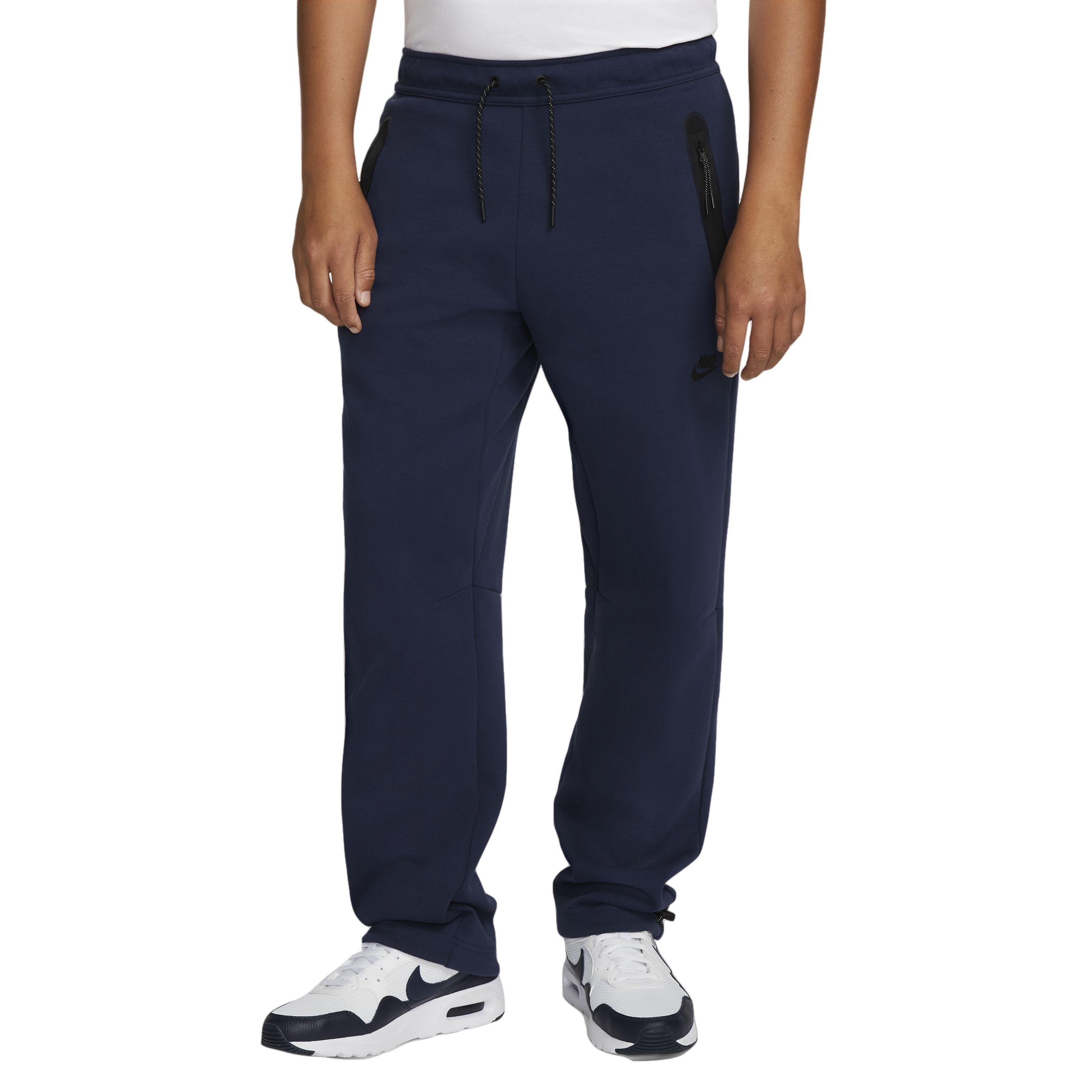 Nike Men's Sportswear Straight Leg Tech Fleece Bungee Pants - DK BLUE Thumbnail View 1