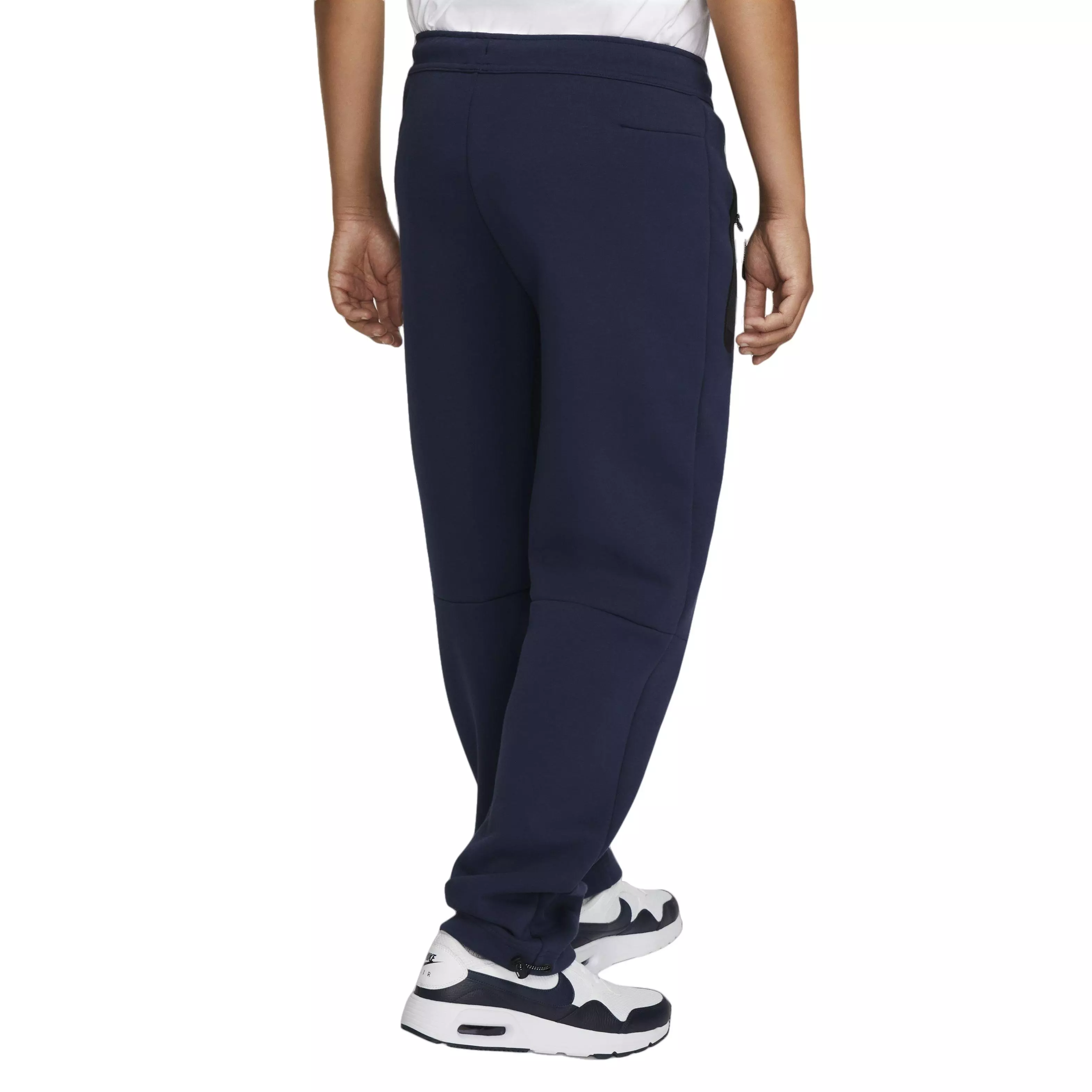 Nike Men's Sportswear Straight Leg Tech Fleece Bungee Pants - DK BLUE