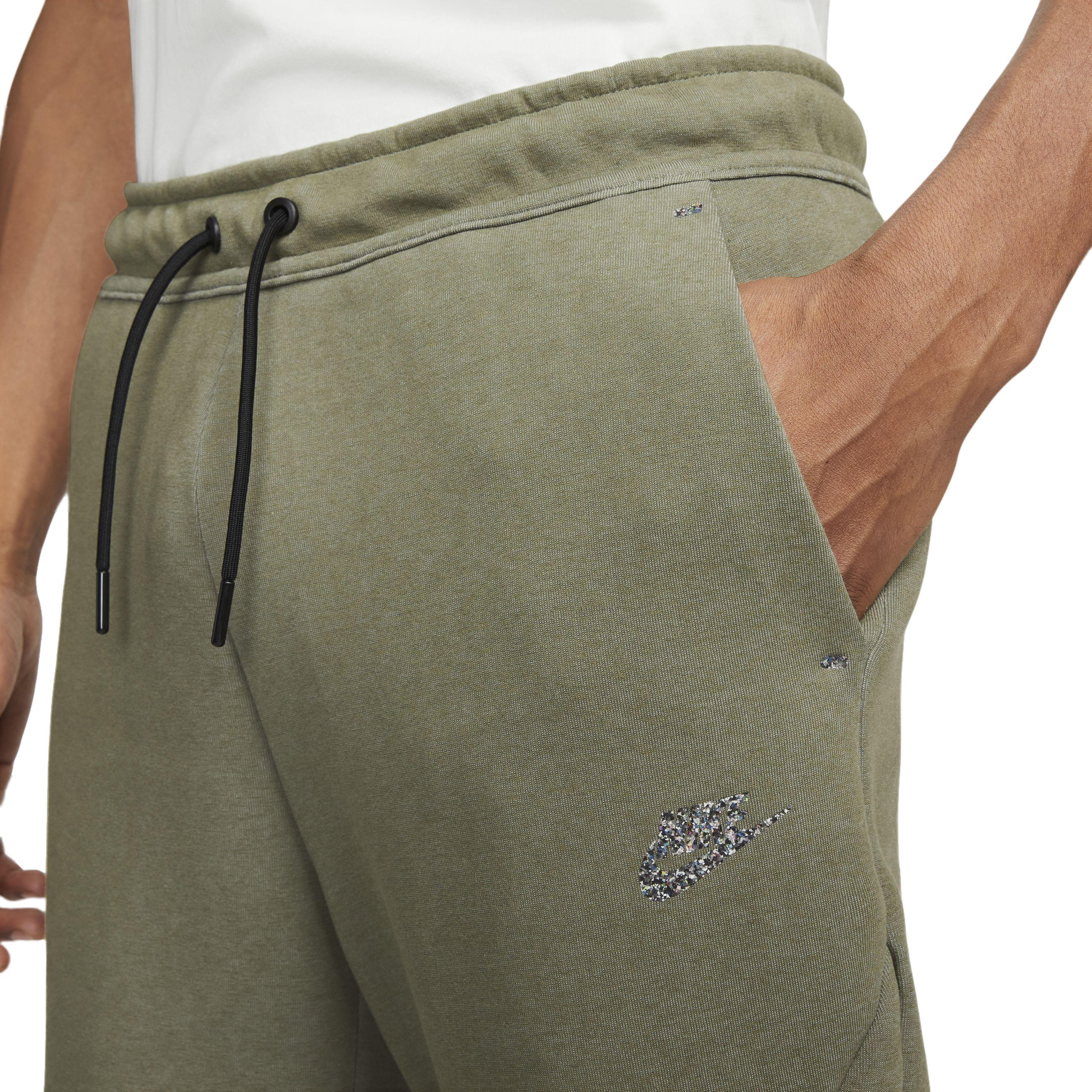 Nike Men's Sportswear Tech Fleece Revival Joggers - OLIVE Thumbnail View 3