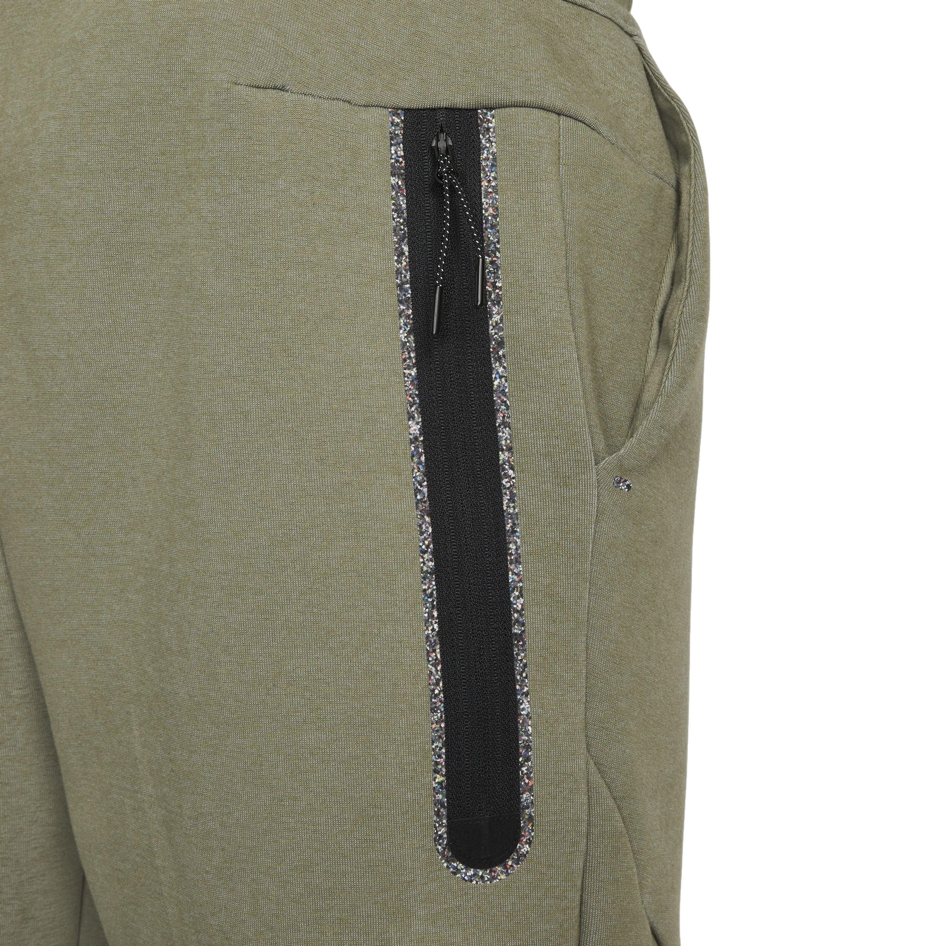 Nike Men's Sportswear Tech Fleece Revival Joggers - OLIVE Thumbnail View 4