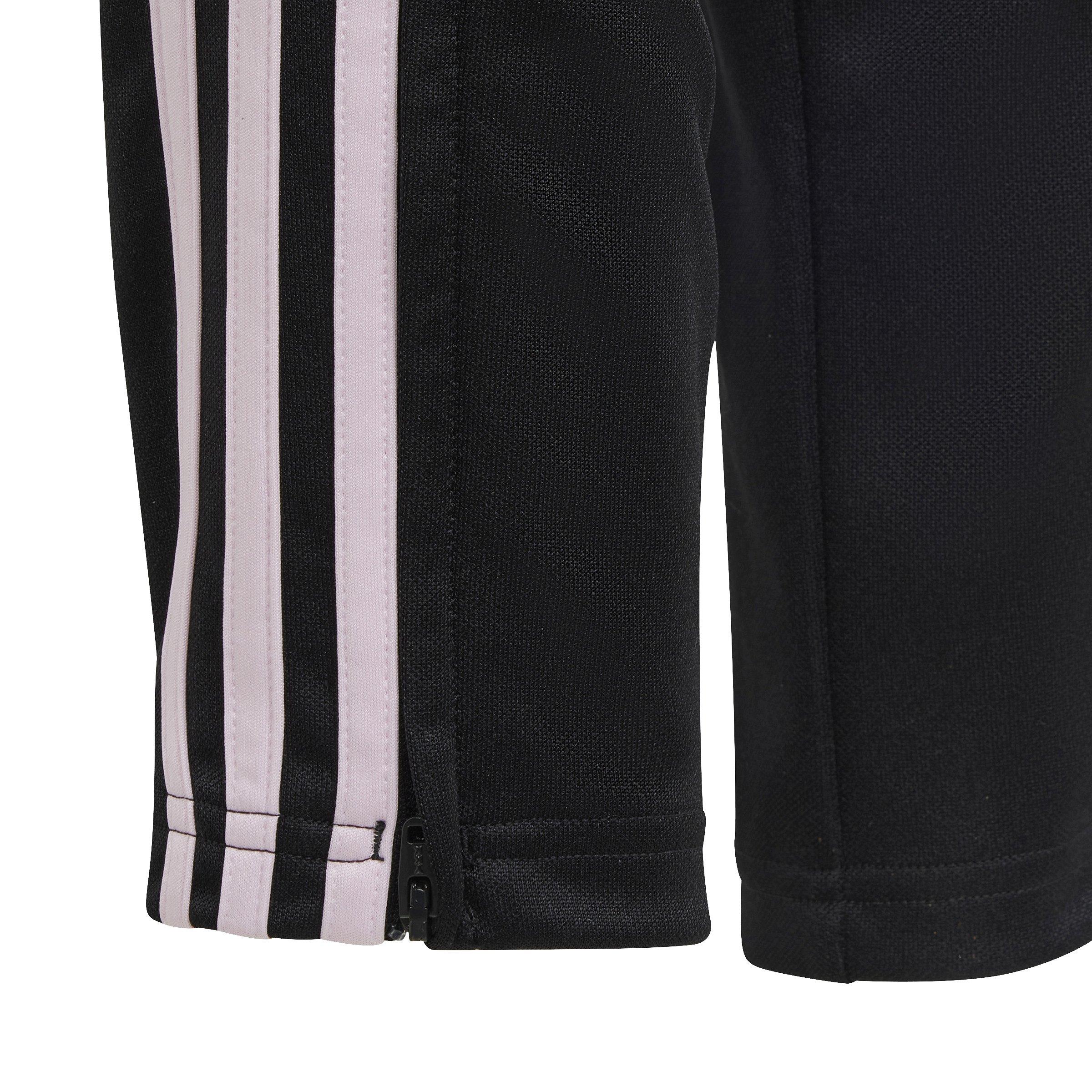 adidas Tiro24 Big Girls' Black/Pink Training Pants