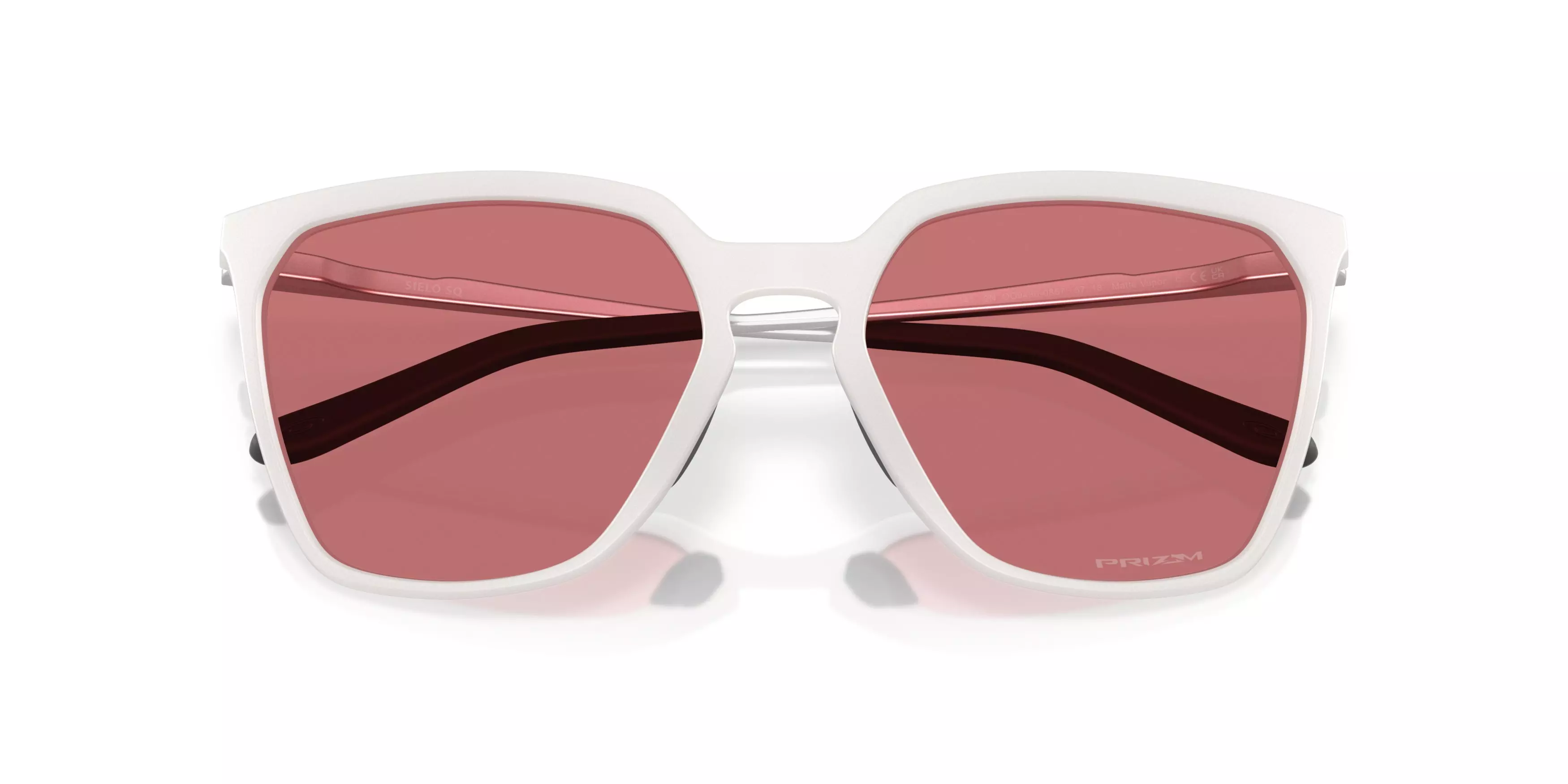 Oakley Sielo SQ Prizm Berry Sunglasses - Matte Vapor - GREY/RED