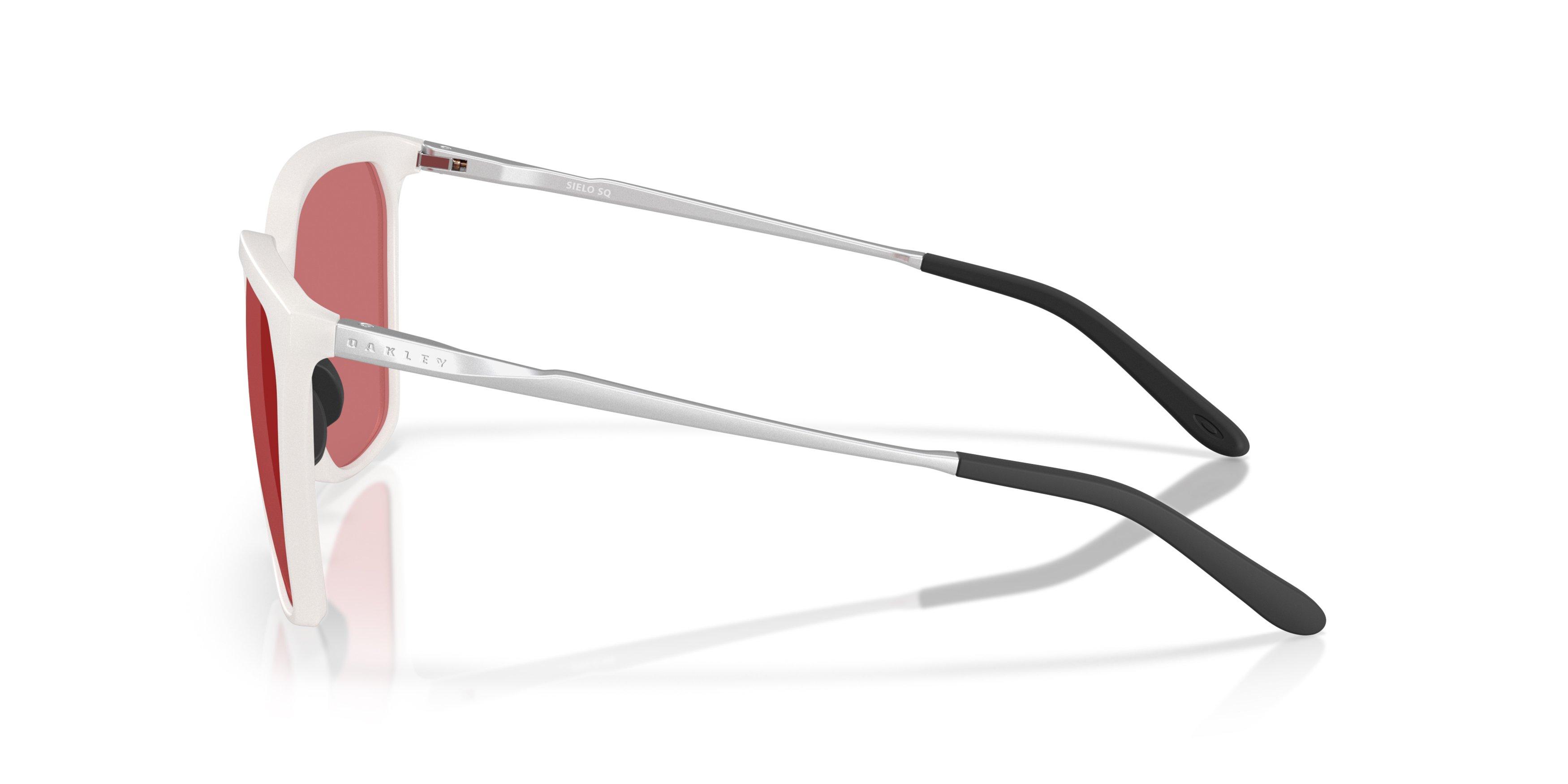 Oakley Sielo SQ Prizm Berry Sunglasses - Matte Vapor - GREY/RED Thumbnail View 8
