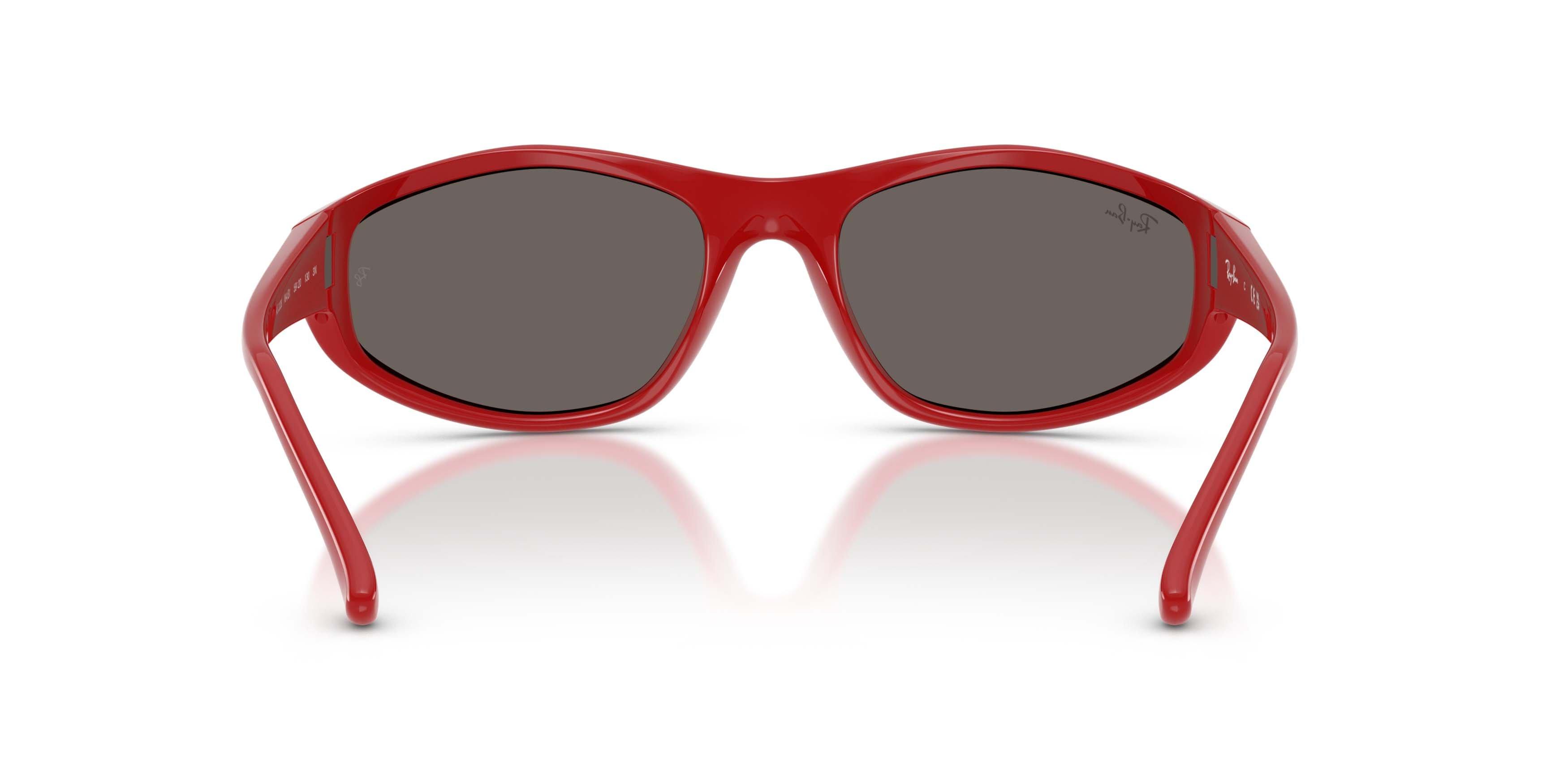 Ray-Ban RB2228 Dark Grey Sunglasses - Red - RED/GREY
