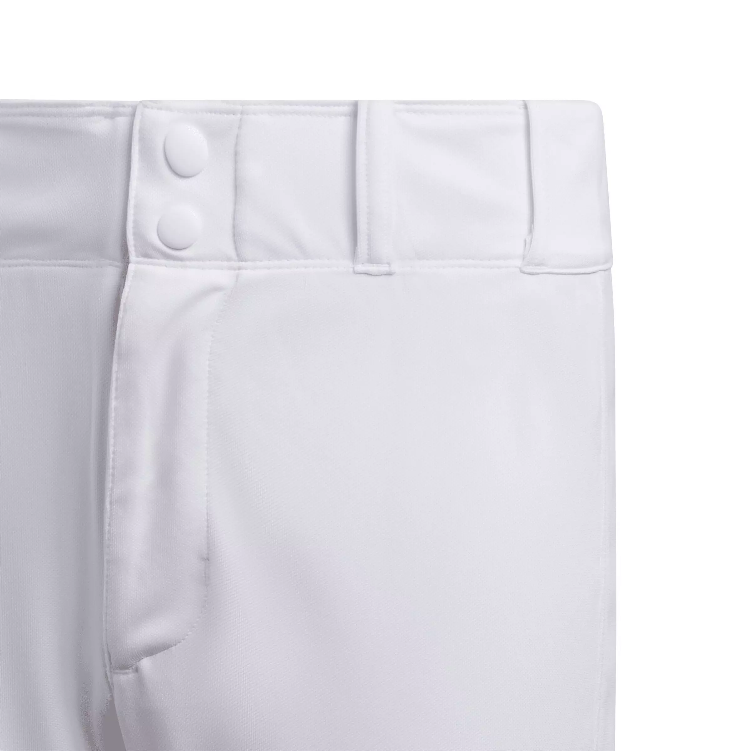 adidas Big Boys' Knee Length Baseball Pants - White - WHITE