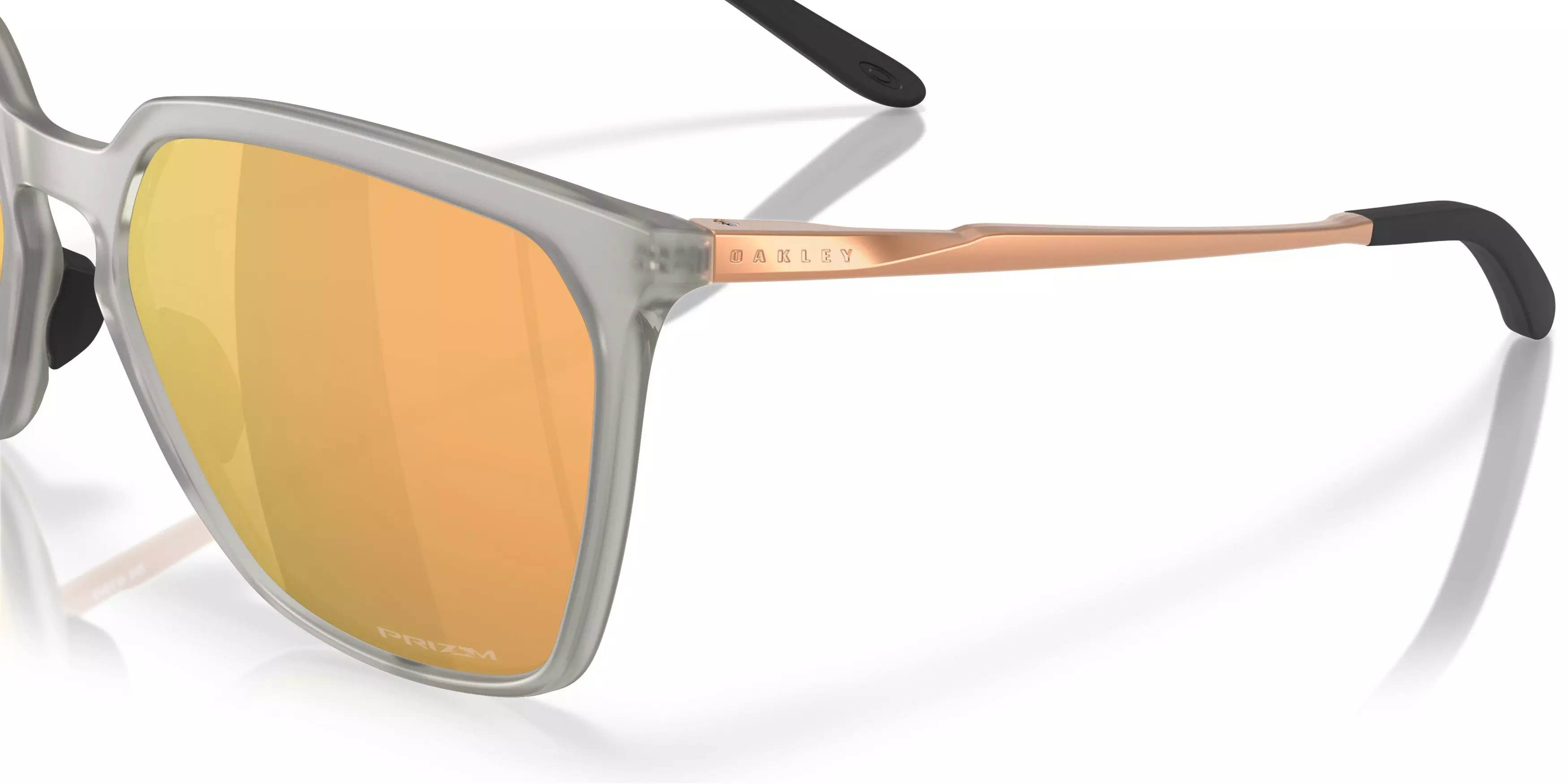 Oakley Sielo SQ Prizm Rose Gold Sunglasses - Matte Grey Ink - GREY/PINK