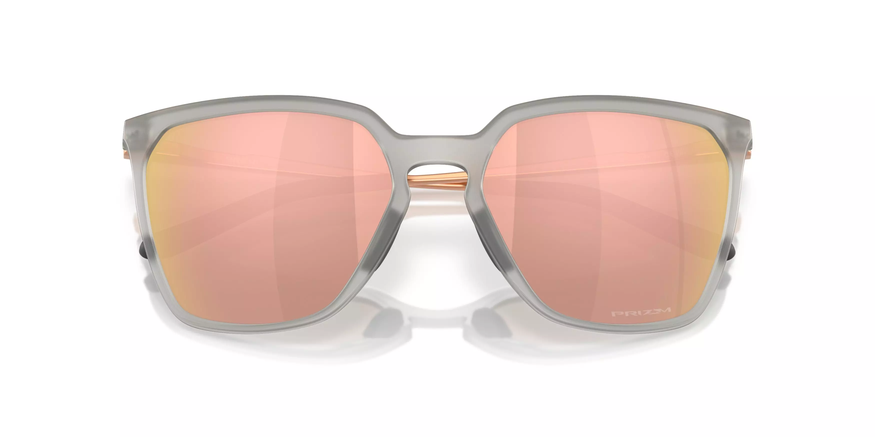 Oakley Sielo SQ Prizm Rose Gold Sunglasses - Matte Grey Ink - GREY/PINK