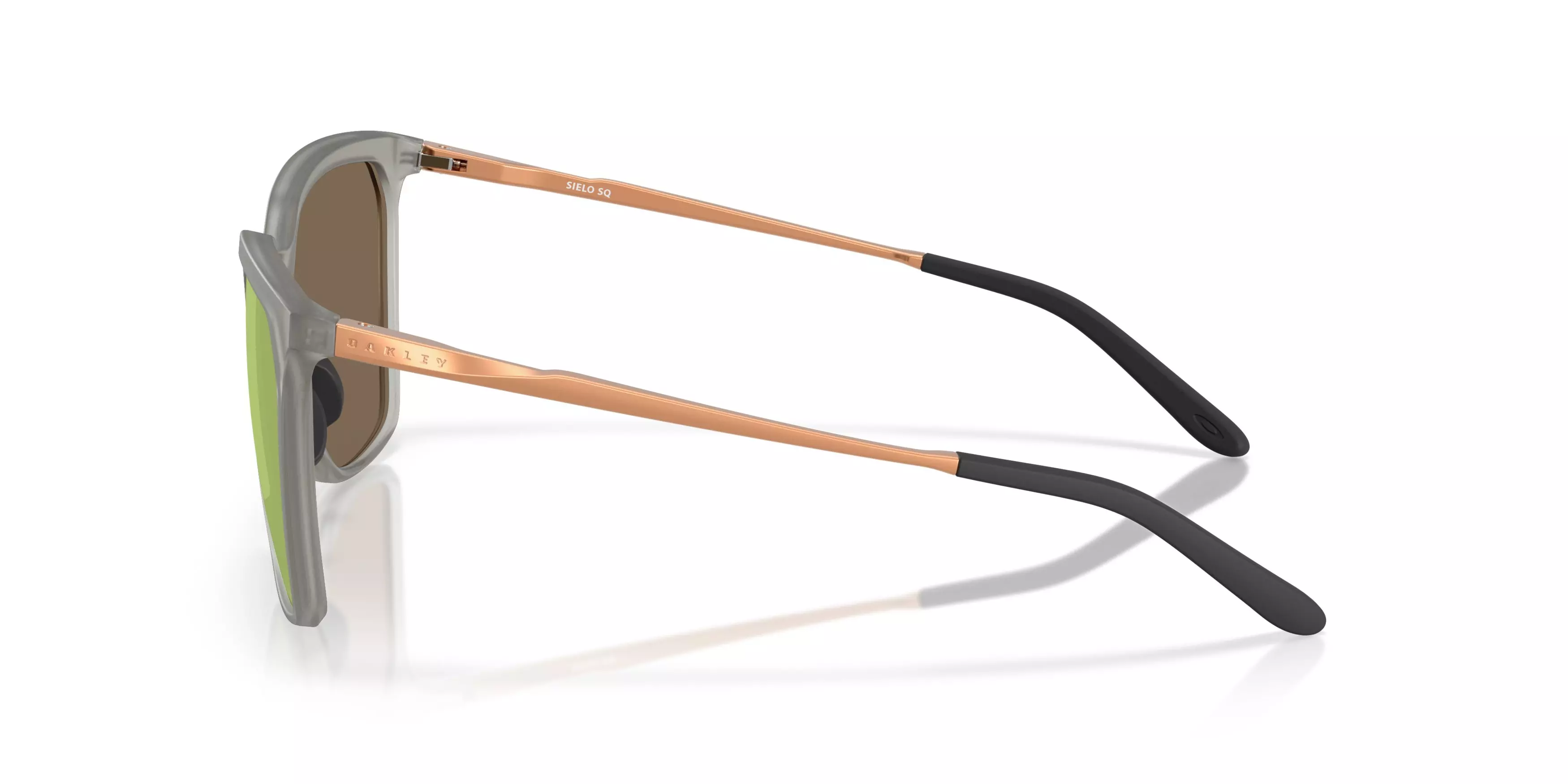 Oakley Sielo SQ Prizm Rose Gold Sunglasses - Matte Grey Ink - GREY/PINK